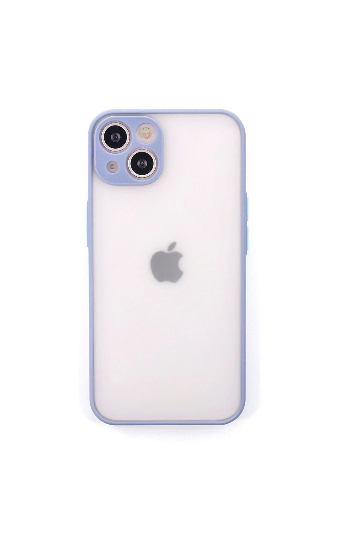 NewFace iPhone 14 Kılıf Montreal Silikon Kapak - Gri HNZRN