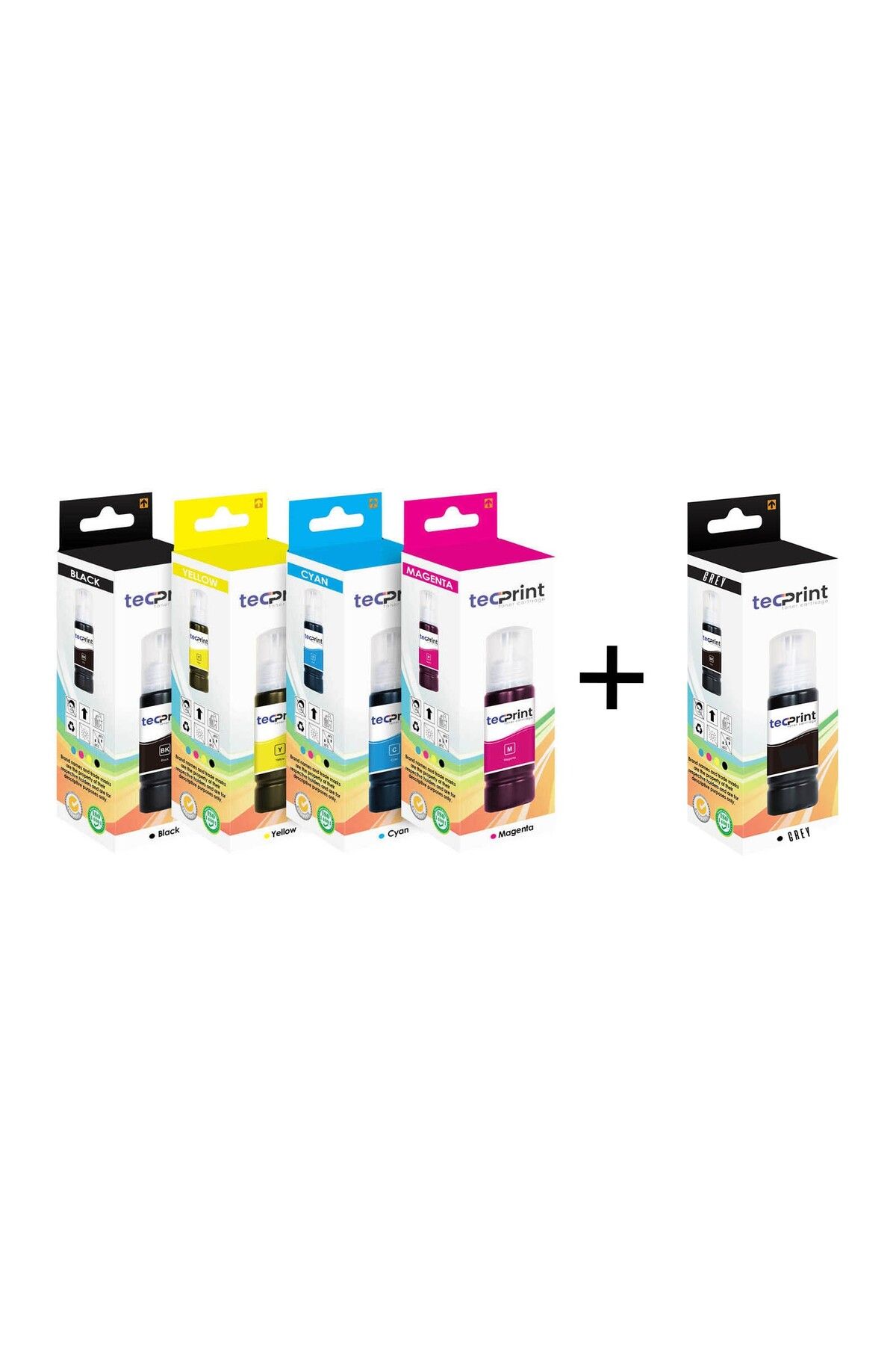 tecprint Epson EcoTank L3210 103 Muadil Mürekkep Seti +1 Siyah