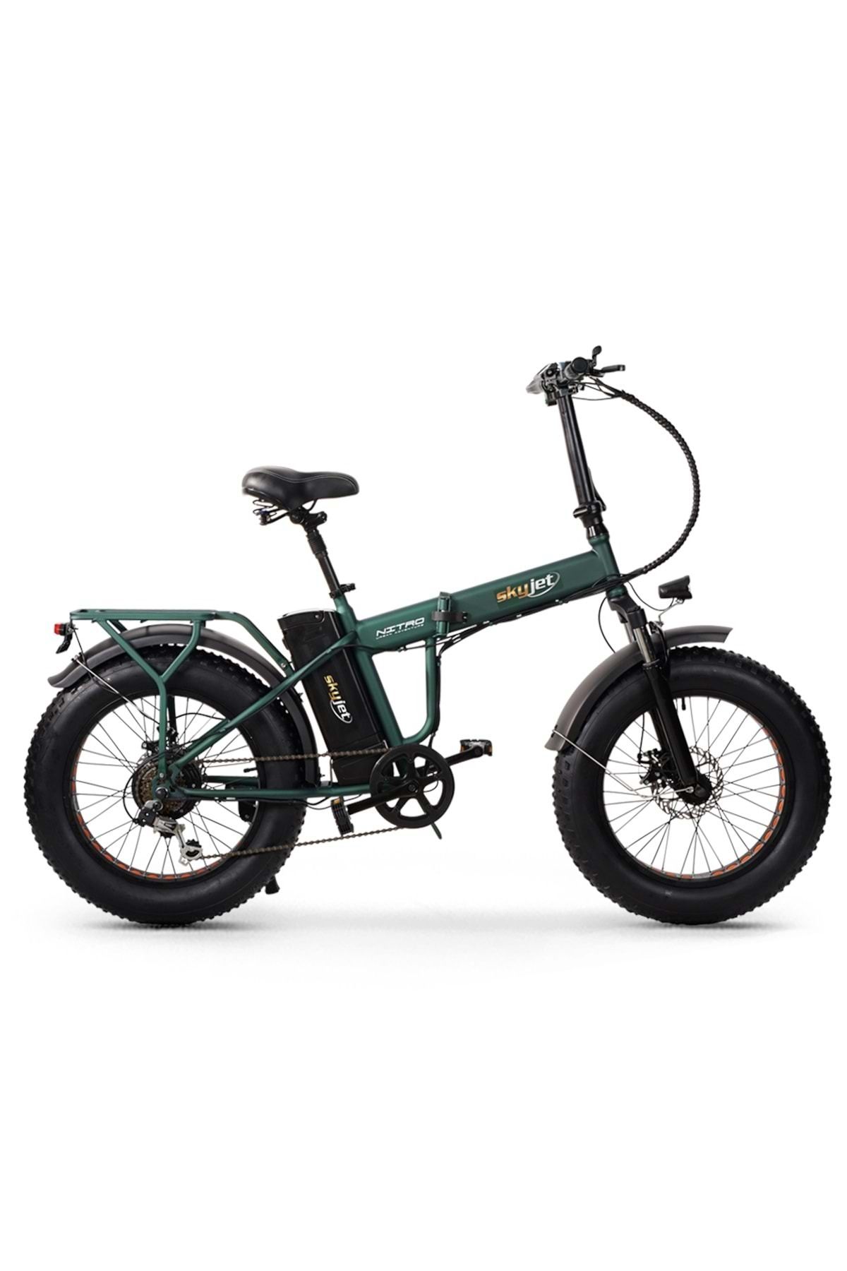 Skyjet Nıtro Pedal Destekli E-bike (YEŞİL)
