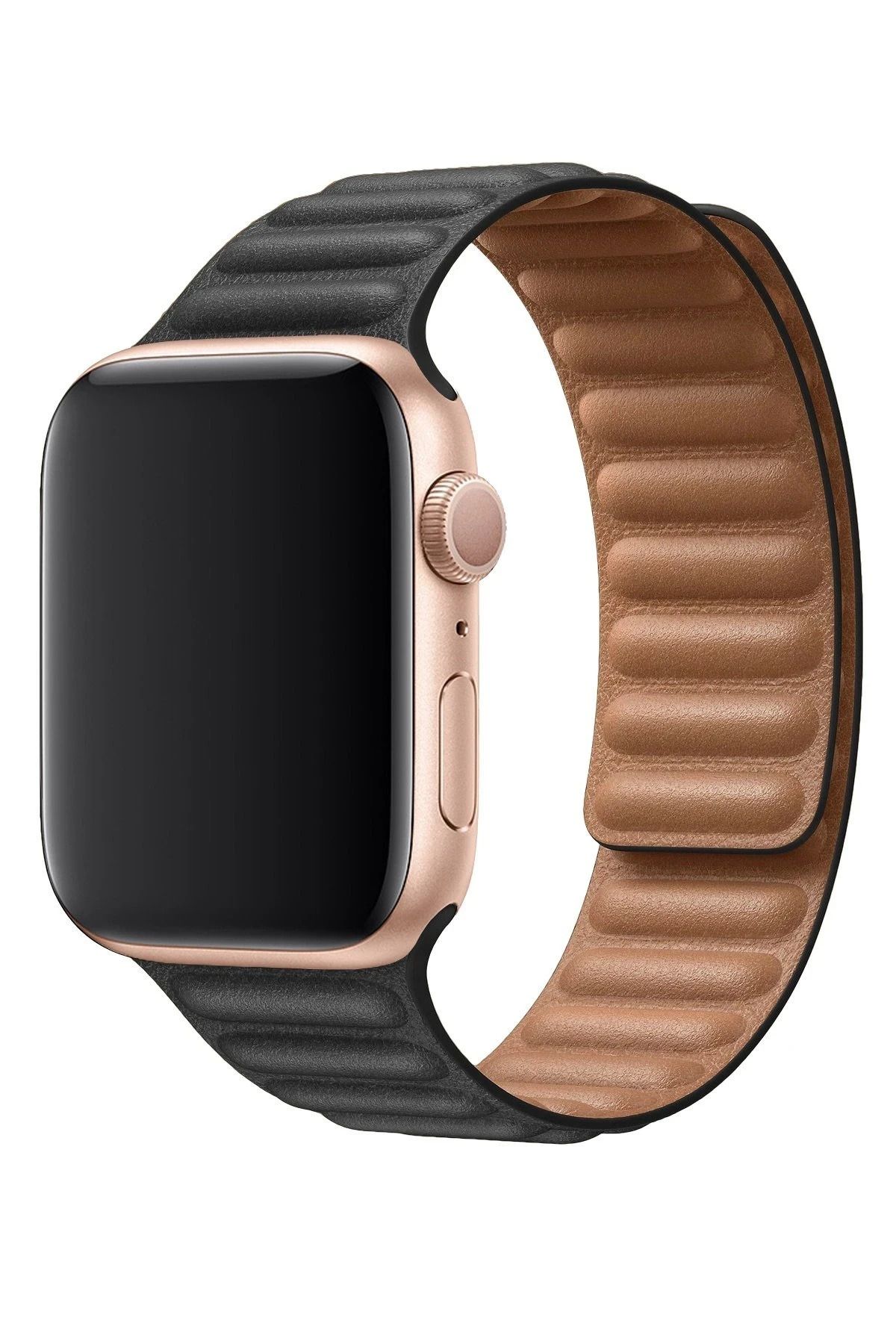 NewFace Apple Watch 38mm Loop Kordon - Siyah INSLM