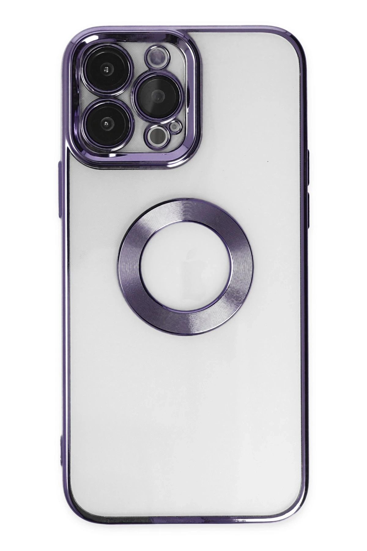 NewFace iPhone 14 Pro Kılıf Slot Silikon - Mor FERRG