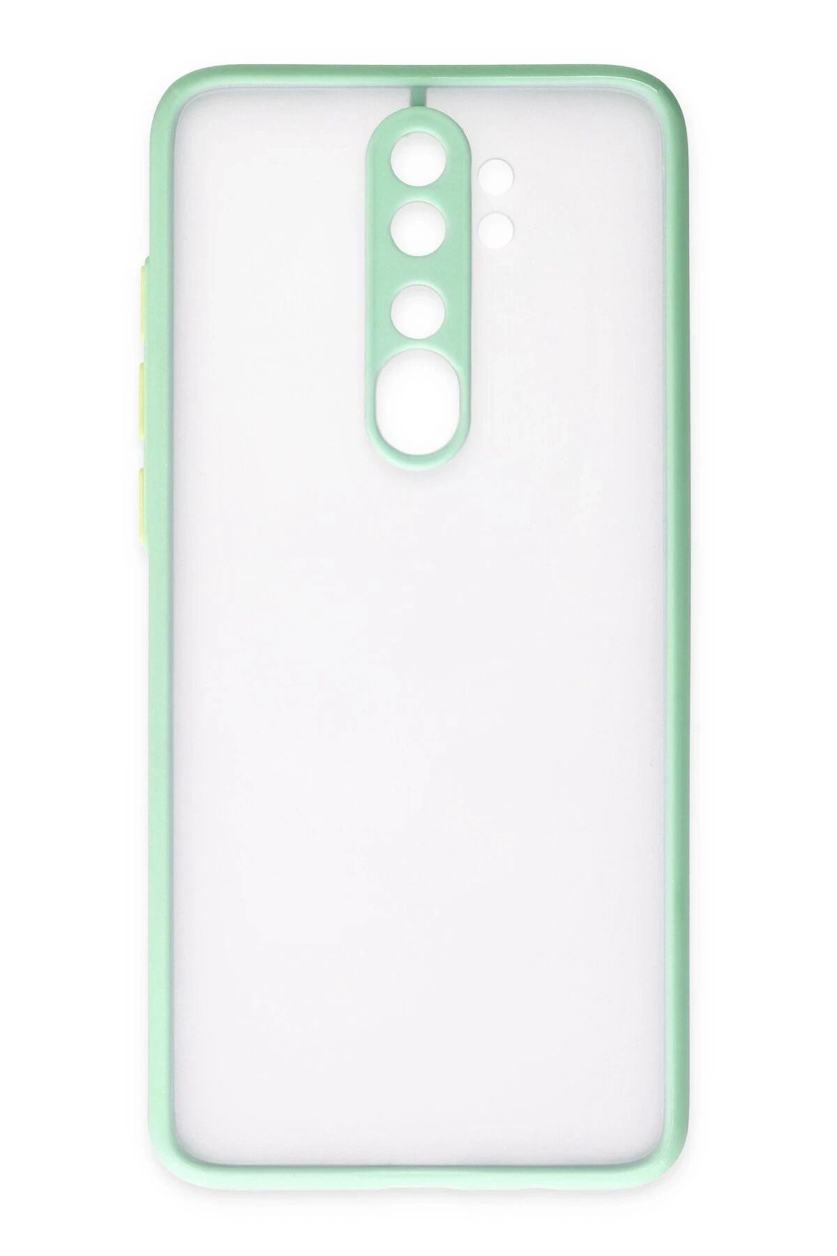 NewFace Xiaomi Redmi Note 8 Pro Kılıf Montreal Silikon Kapak - Turkuaz FERRG