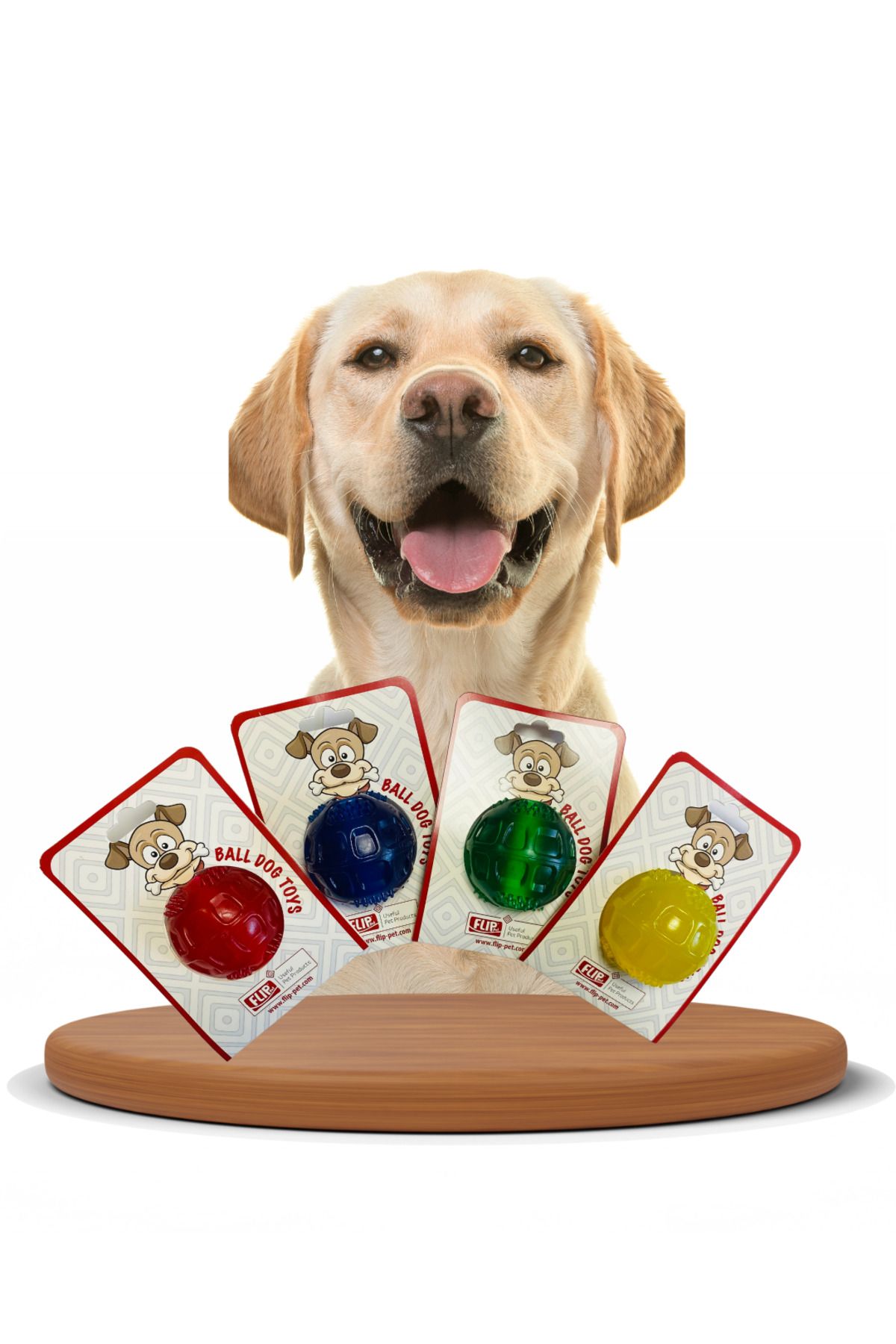 Flip Köpek Sert Oyun Topu