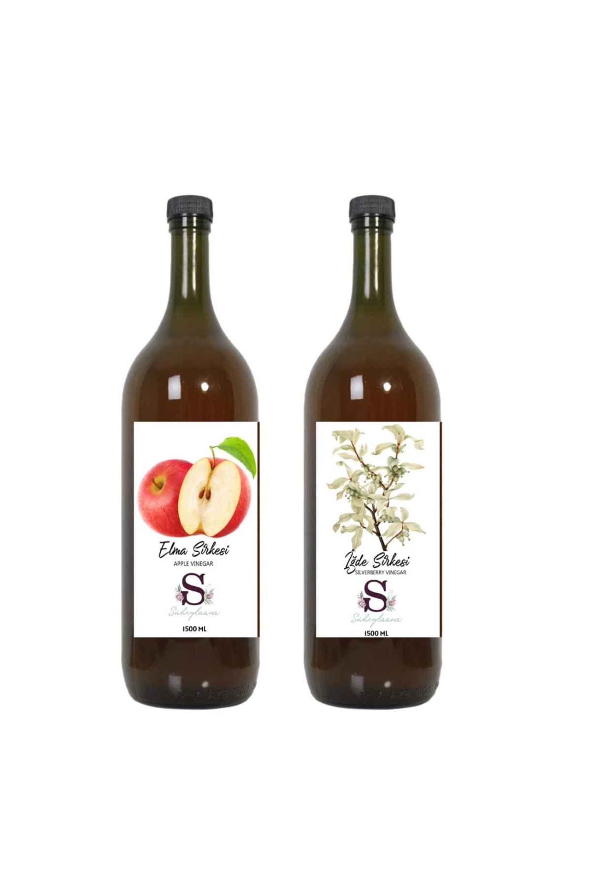 Süheylaana Doğal Elma ve İğde Sirkesi 1500 ml
