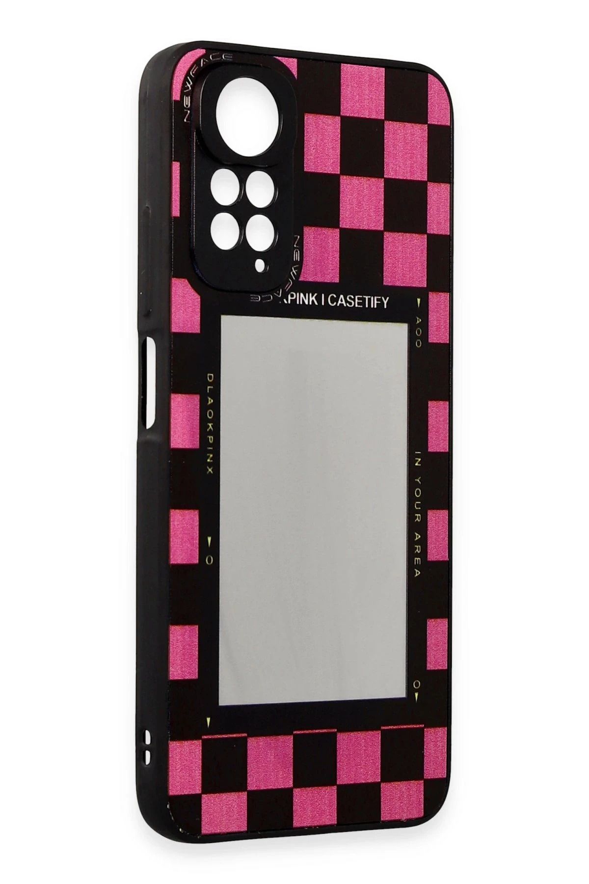 NewFace Xiaomi Redmi Note 11 Kılıf Mirror Desenli Kapak - Mirror - 8 JOJUA
