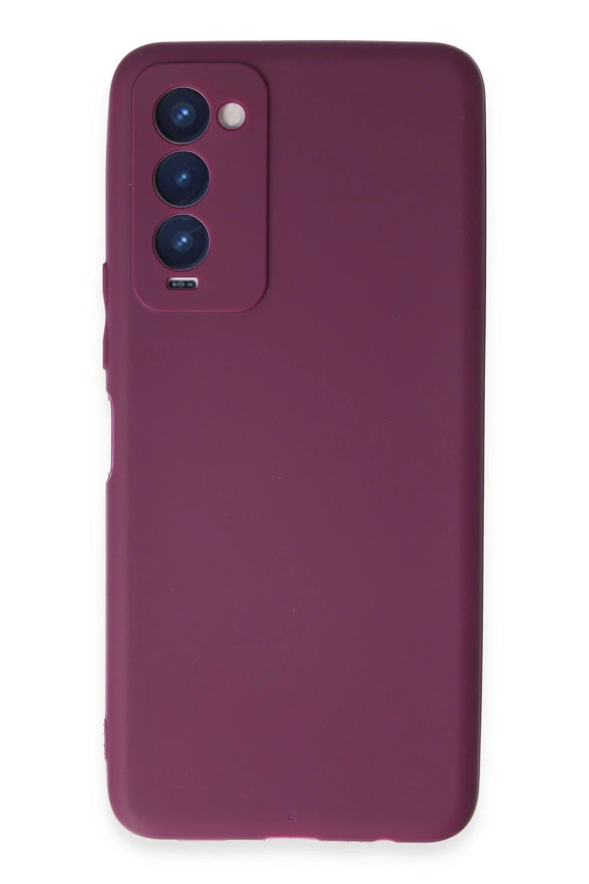 NewFace Tecno Camon 18 Kılıf First Silikon - Mor JOJUA