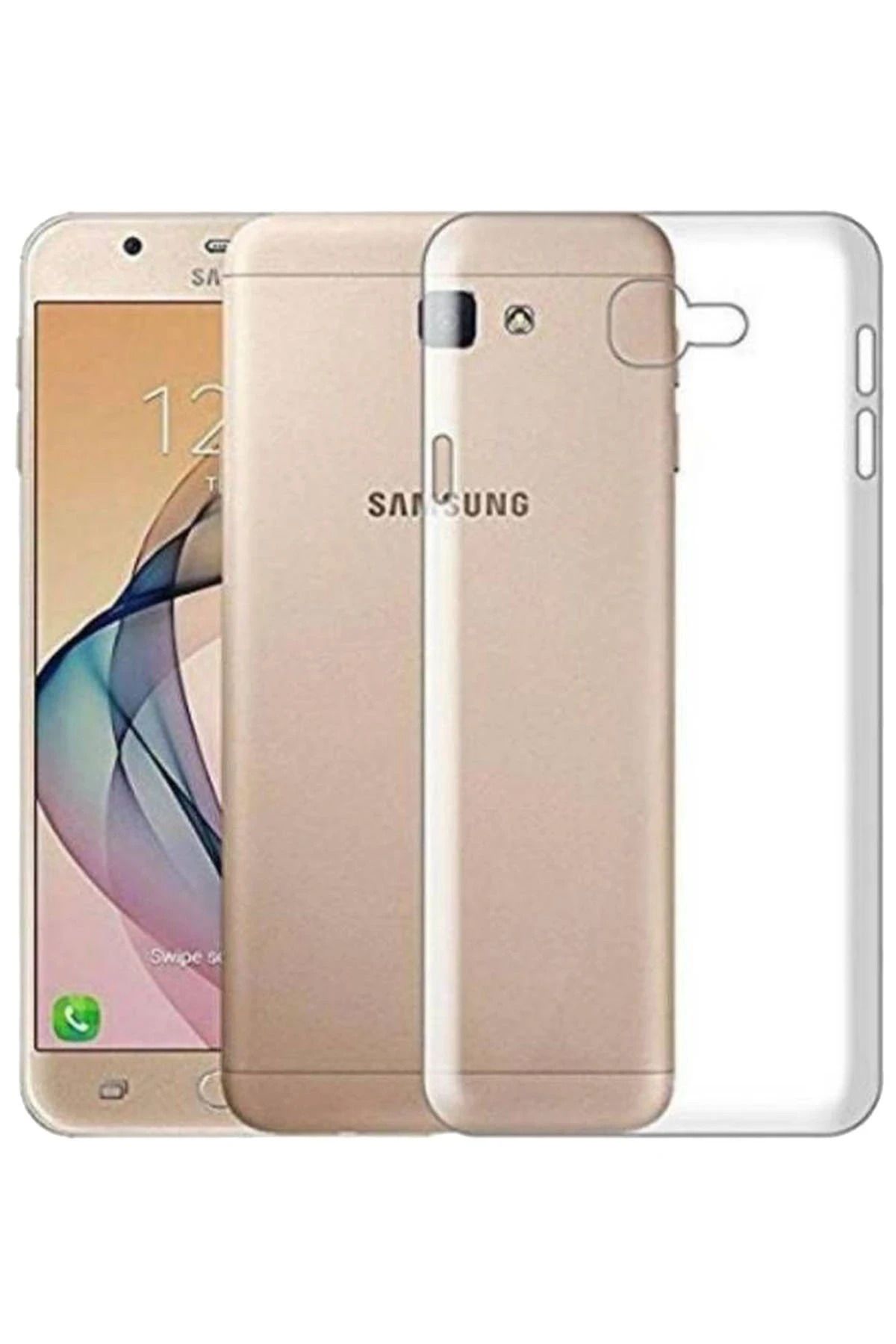 NewFace Samsung Galaxy J7 Prime Kılıf Lüx Şeffaf Silikon HNZRN
