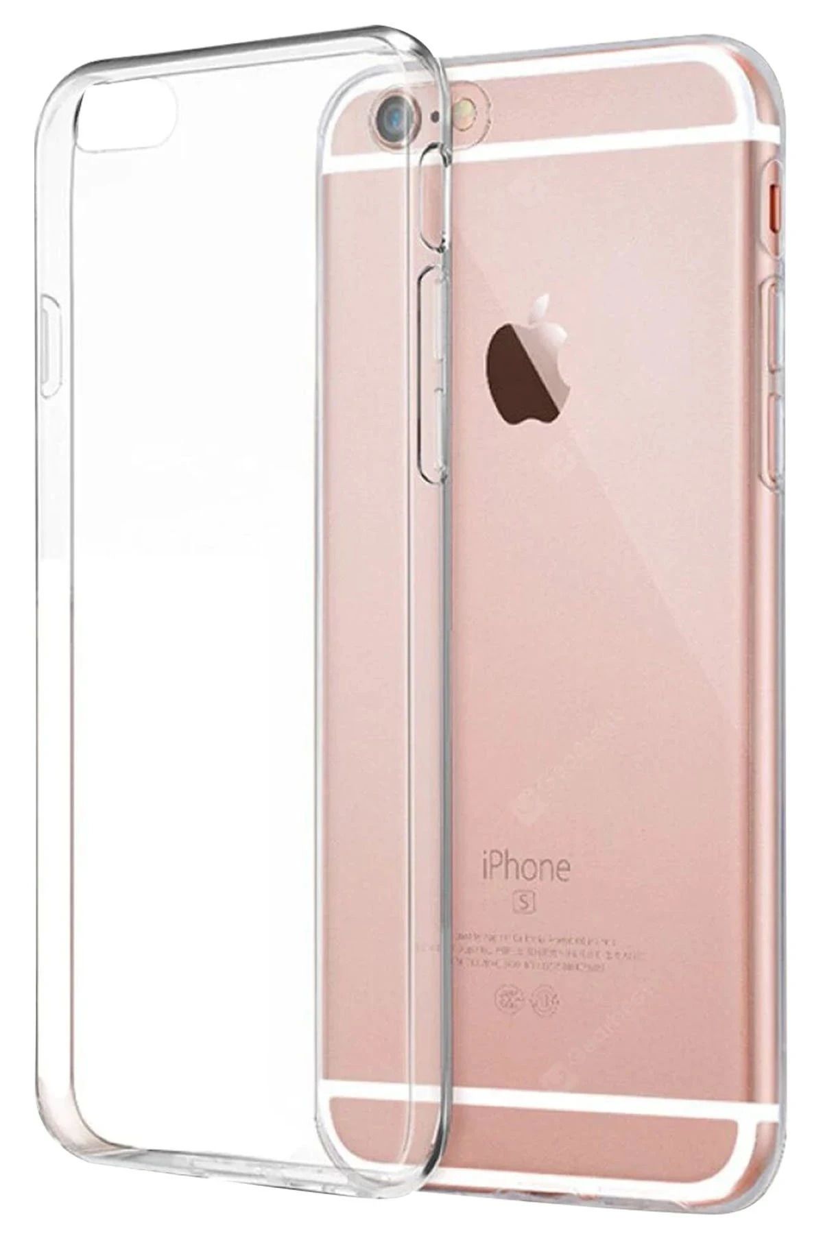 NewFace iPhone 6 Kılıf Lüx Şeffaf Silikon HNZRN
