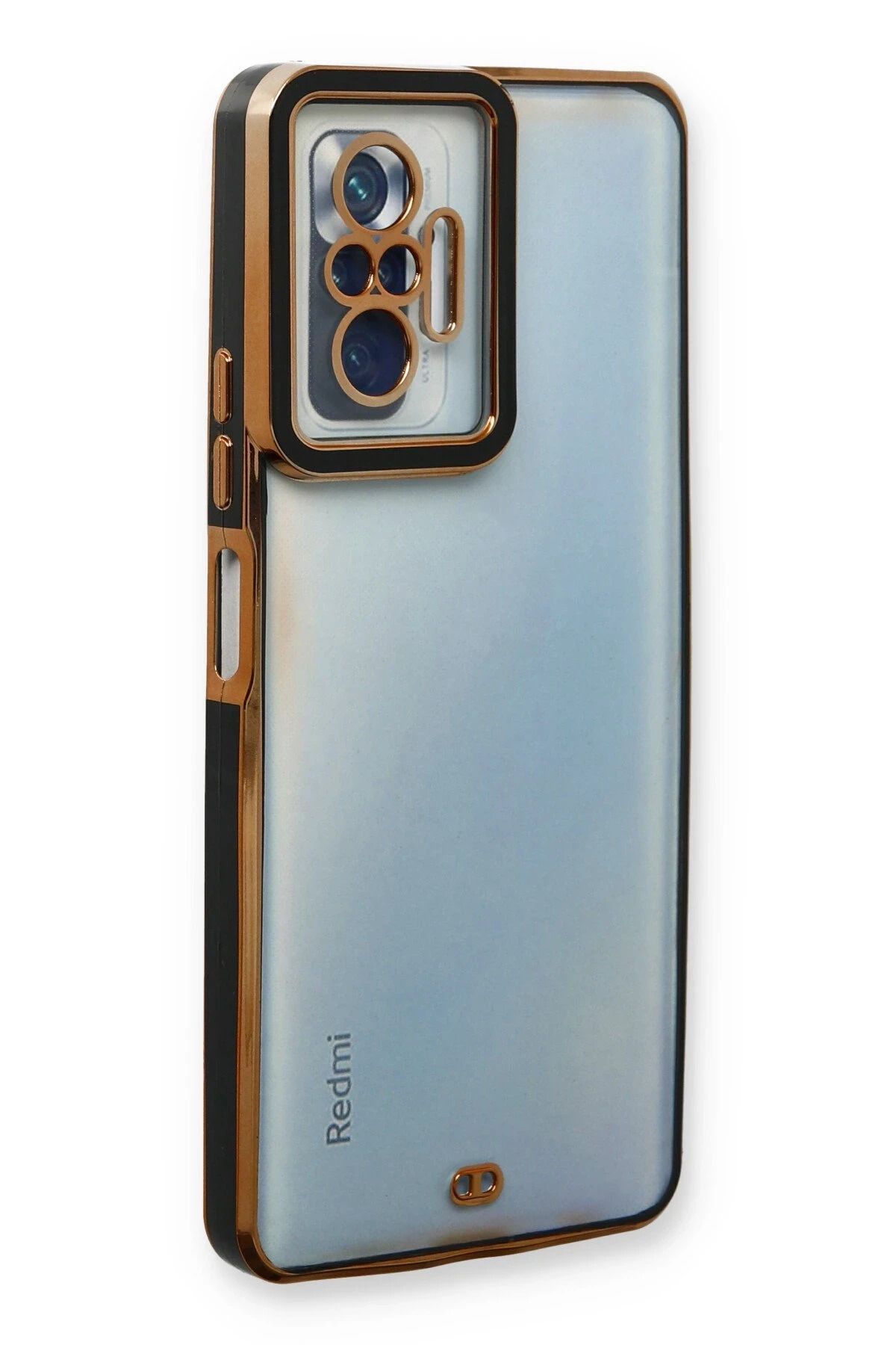 NewFace Xiaomi Redmi Note 10 Pro Kılıf Liva Lens Silikon - Siyah DRSTR