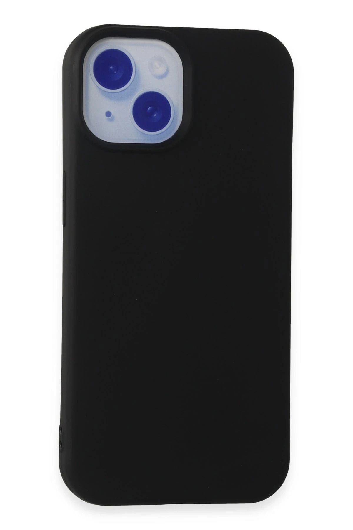 NewFace iPhone 15 Kılıf Nano içi Kadife Silikon - Siyah YNSMR