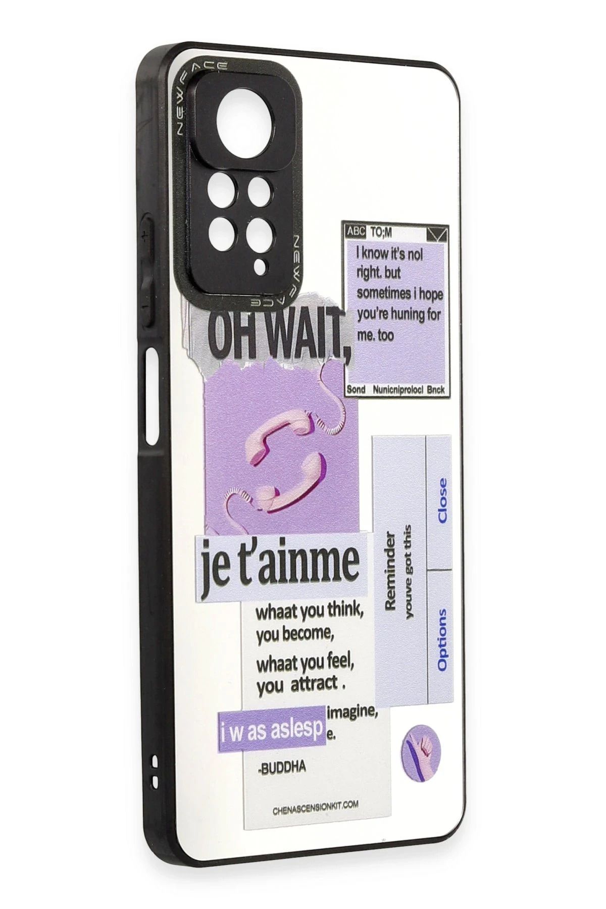 NewFace Xiaomi Redmi Note 11 Pro Kılıf Mirror Desenli Kapak - Mirror - 4 JOJUA
