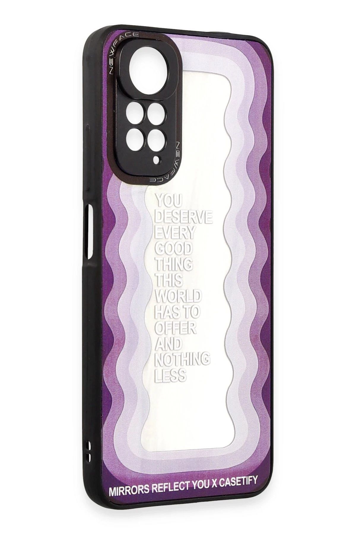 NewFace Xiaomi Redmi Note 11 Kılıf Mirror Desenli Kapak - Mirror - 5 FERRG