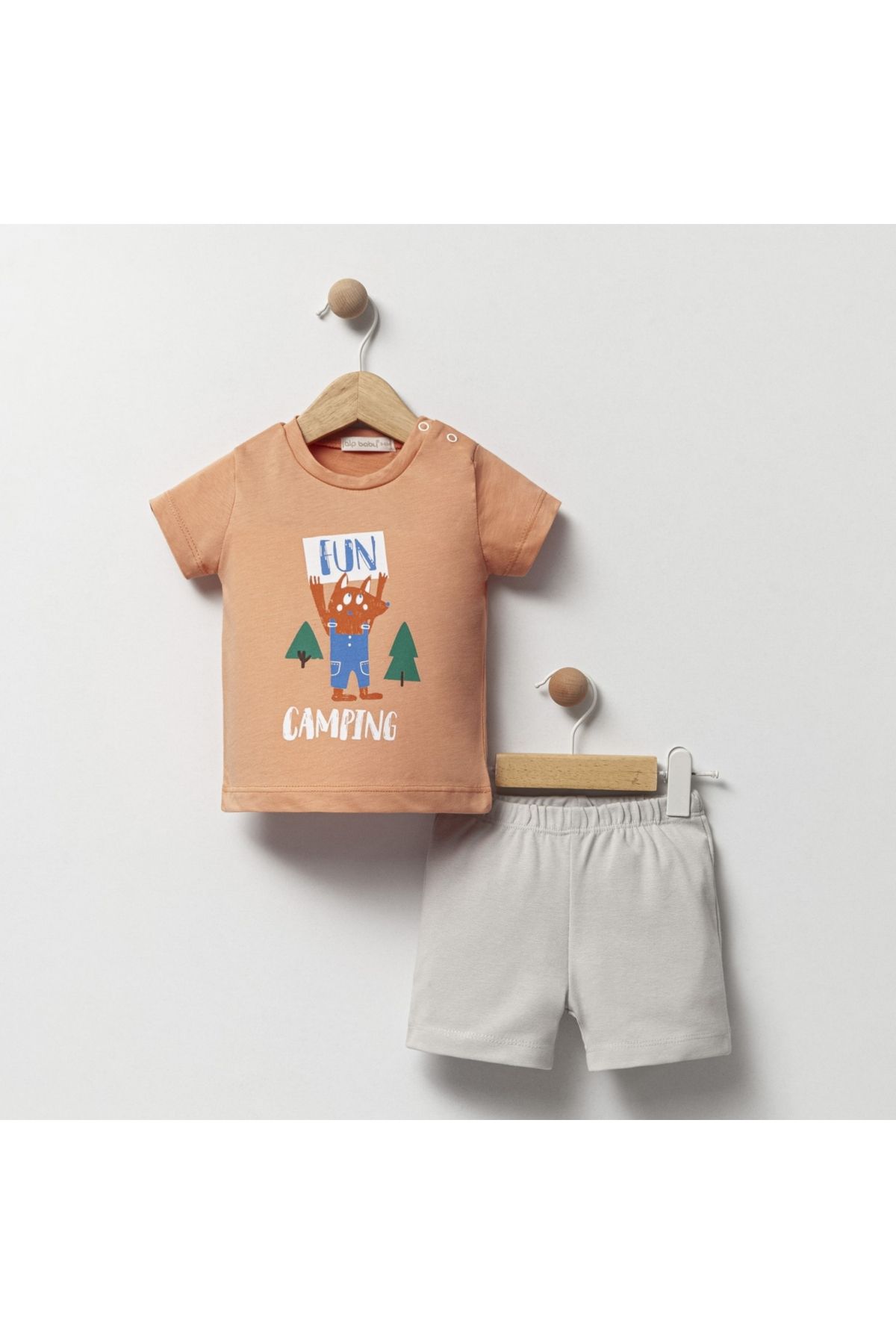 Bip Baby Fun Camping Erkek Bebek 2’li Şortlu Takım