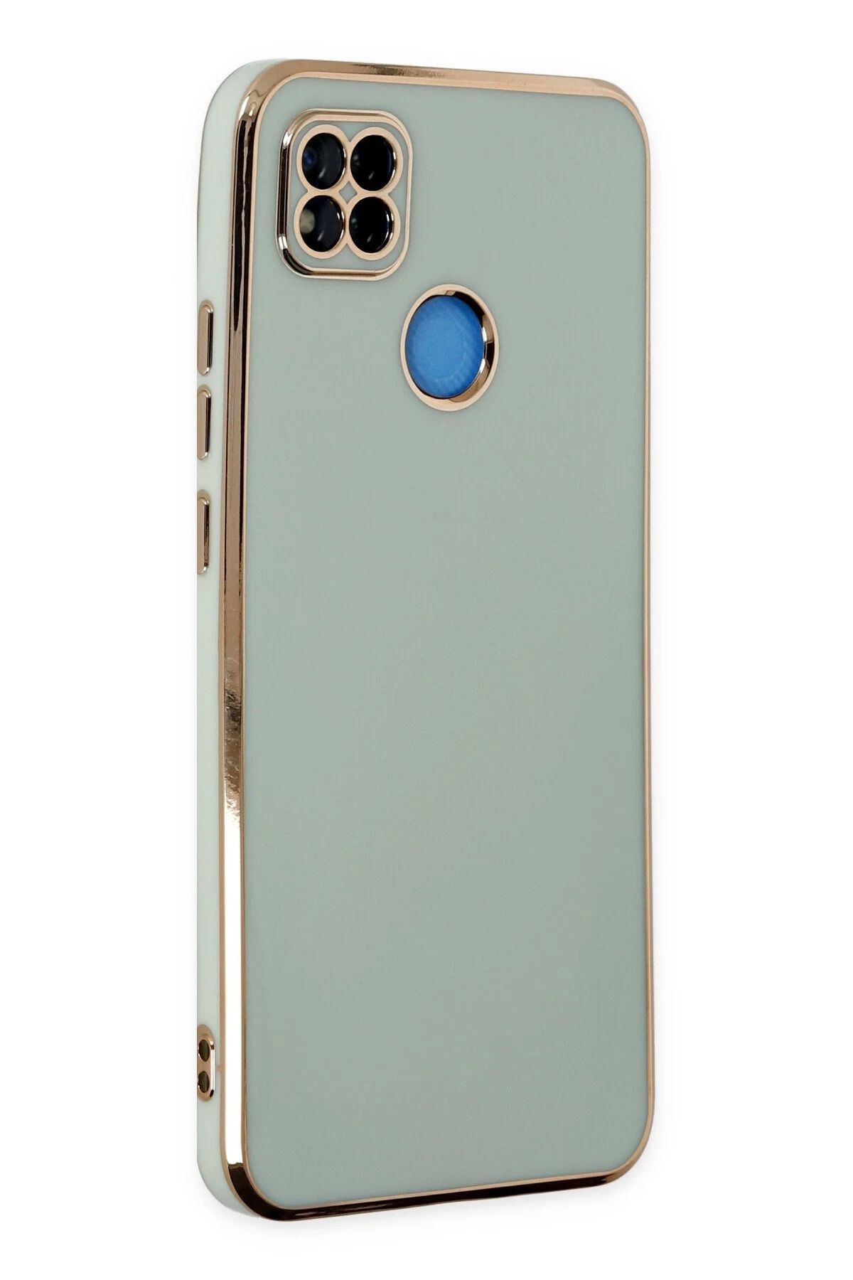 NewFace Xiaomi Redmi 9C Kılıf Volet Silikon - Açık Yeşil YNSMR
