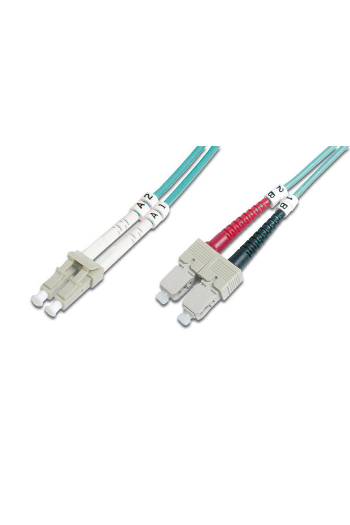 Assmann Digitus DK-2532-10/3 10 Mt LC-SC 50/125 OM3 Multimode Fiber Patch Kablo