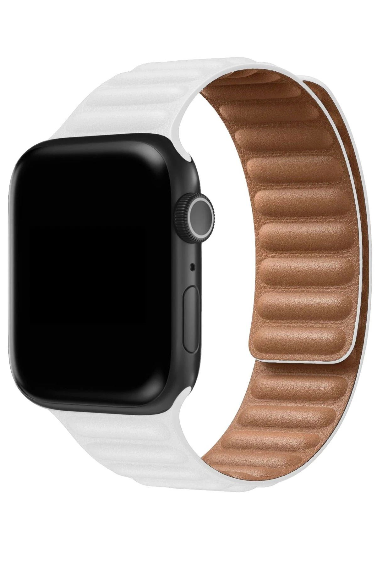 NewFace Apple Watch 38mm Loop Kordon - Beyaz INSLM