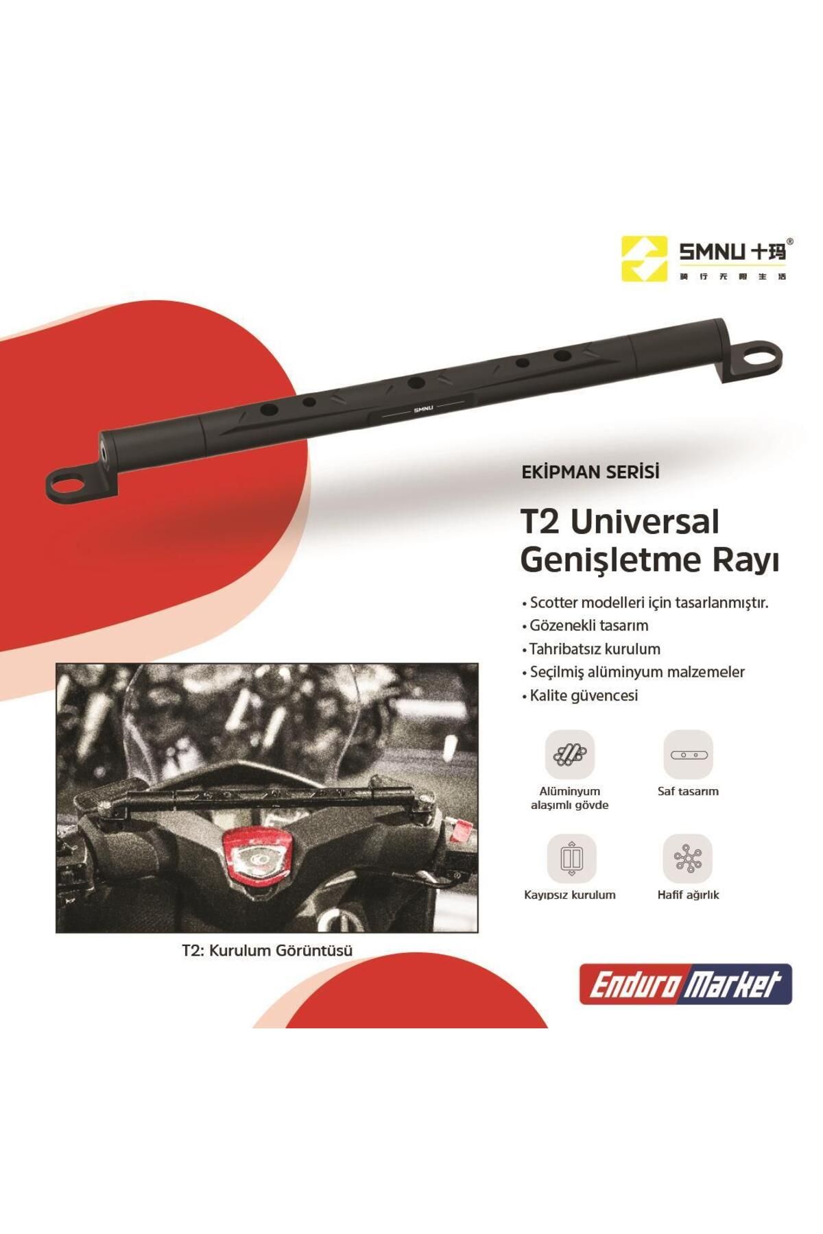 SMNU T2 UNIVERSAL GENİŞLETME RAYI