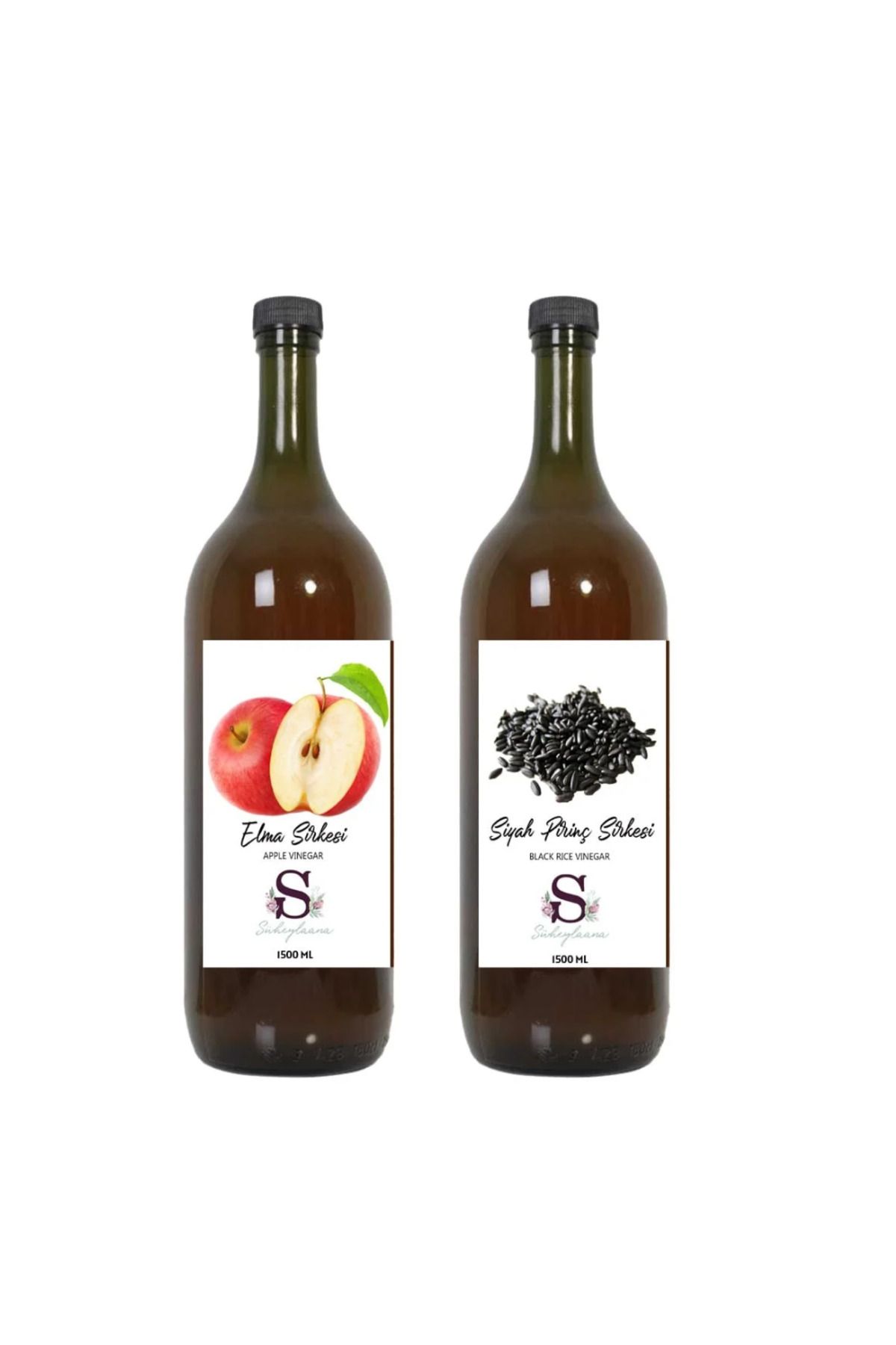 Süheylaana Doğal Elma ve Siyah Pirinç Sirkesi 1500 ml
