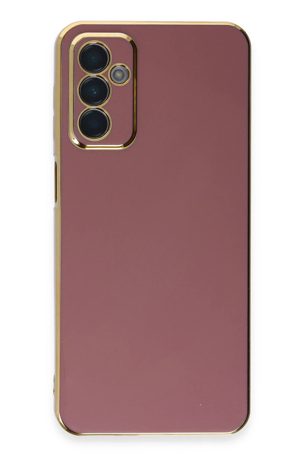 NewFace Samsung Galaxy A14 4G Kılıf Volet Silikon - Kırmızı BSTMY