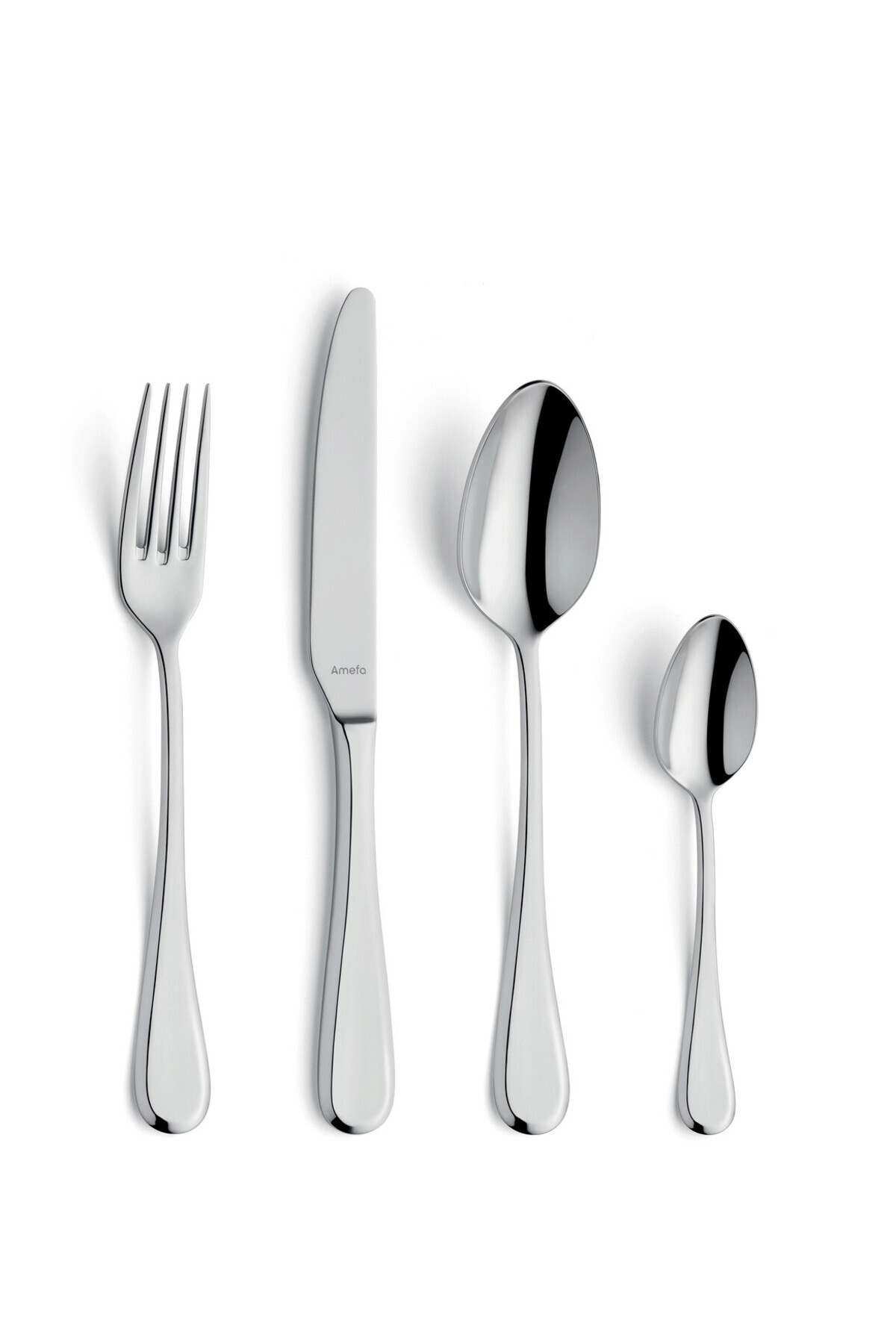 Amefa-Cutlery set, 24 pieces, Drift, stainless steel, silver 3