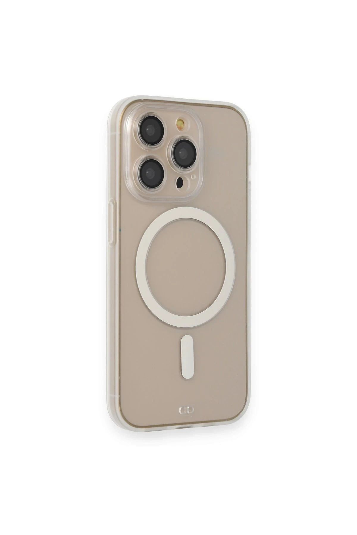 NewFace iPhone 13 Pro Kılıf Grand Magneticsafe Kapak - Şeffaf NRMSA