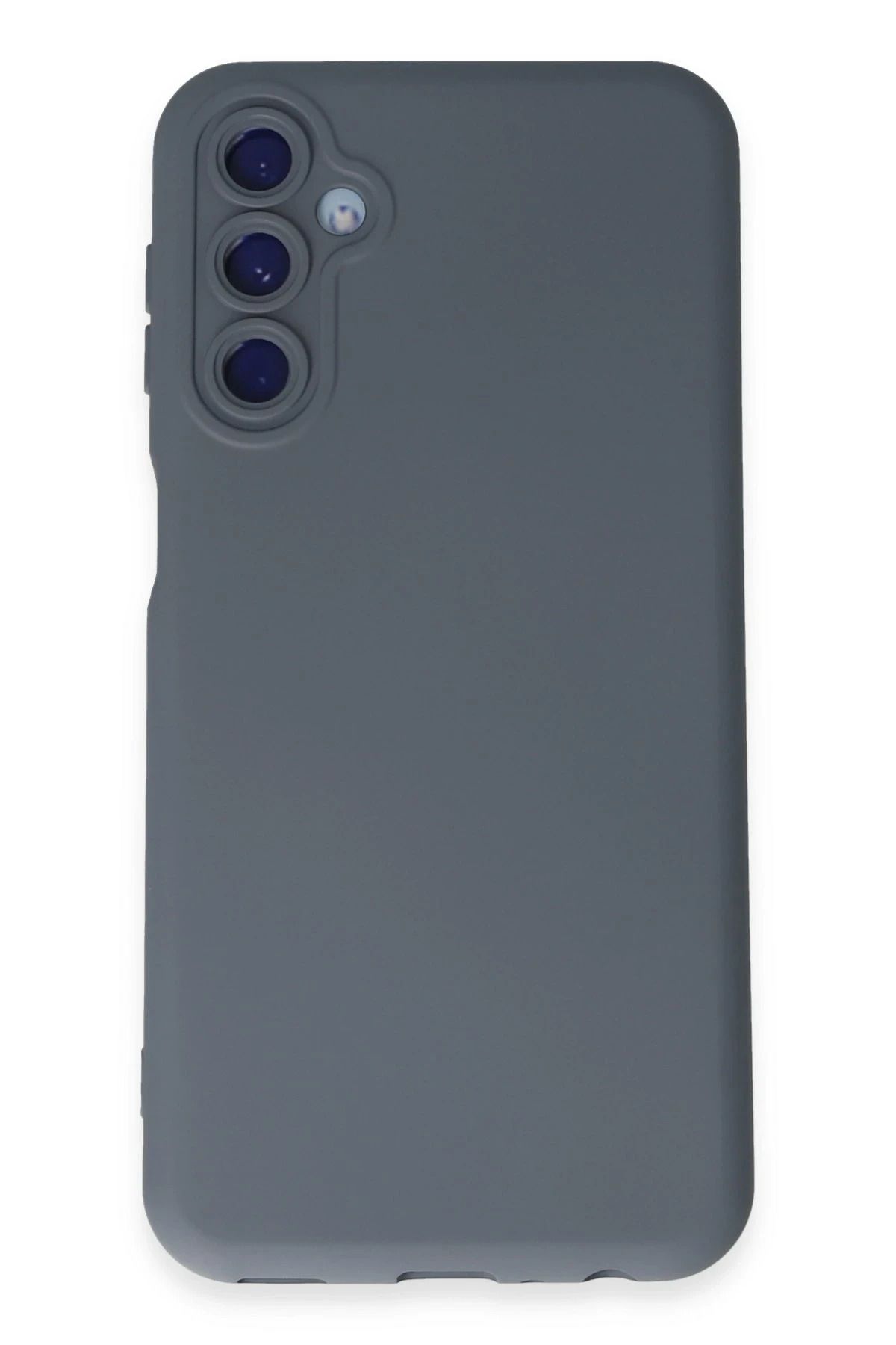 NewFace Samsung Galaxy M34 5G Kılıf Nano içi Kadife Silikon - Gri JOJUA