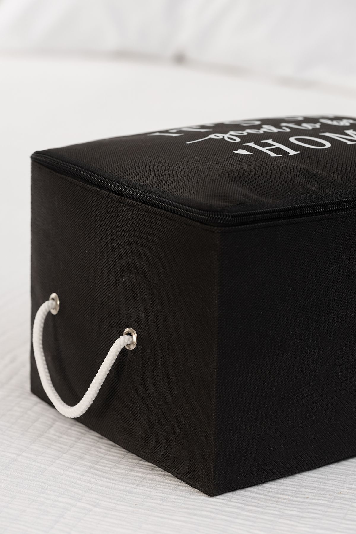 REKHOME-5 Pieces Black Small Size under Base Socks Suitcase Organizer Dowry Bundle Organizer Hurç / 30X22X18 5