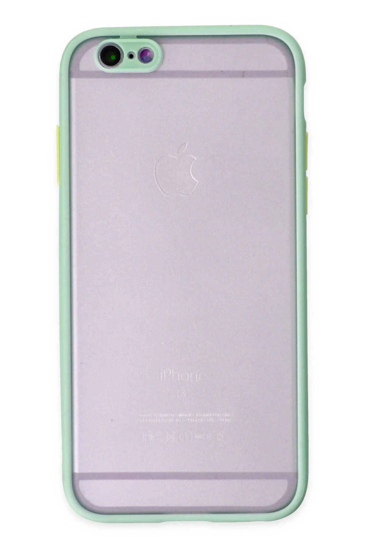 NewFace iPhone 6 Kılıf Montreal Silikon Kapak - Turkuaz FERRG