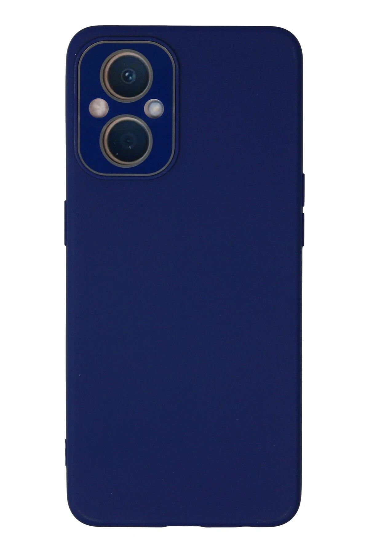 NewFace Reno 7 Lite Kılıf Lansman Glass Kapak - Sky Blue NRMSA