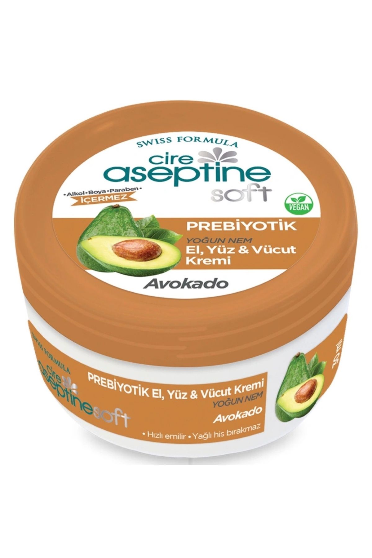 CIRE ASEPTINE El Yüz Vücut Bakım Kremi 100ml - Avokado