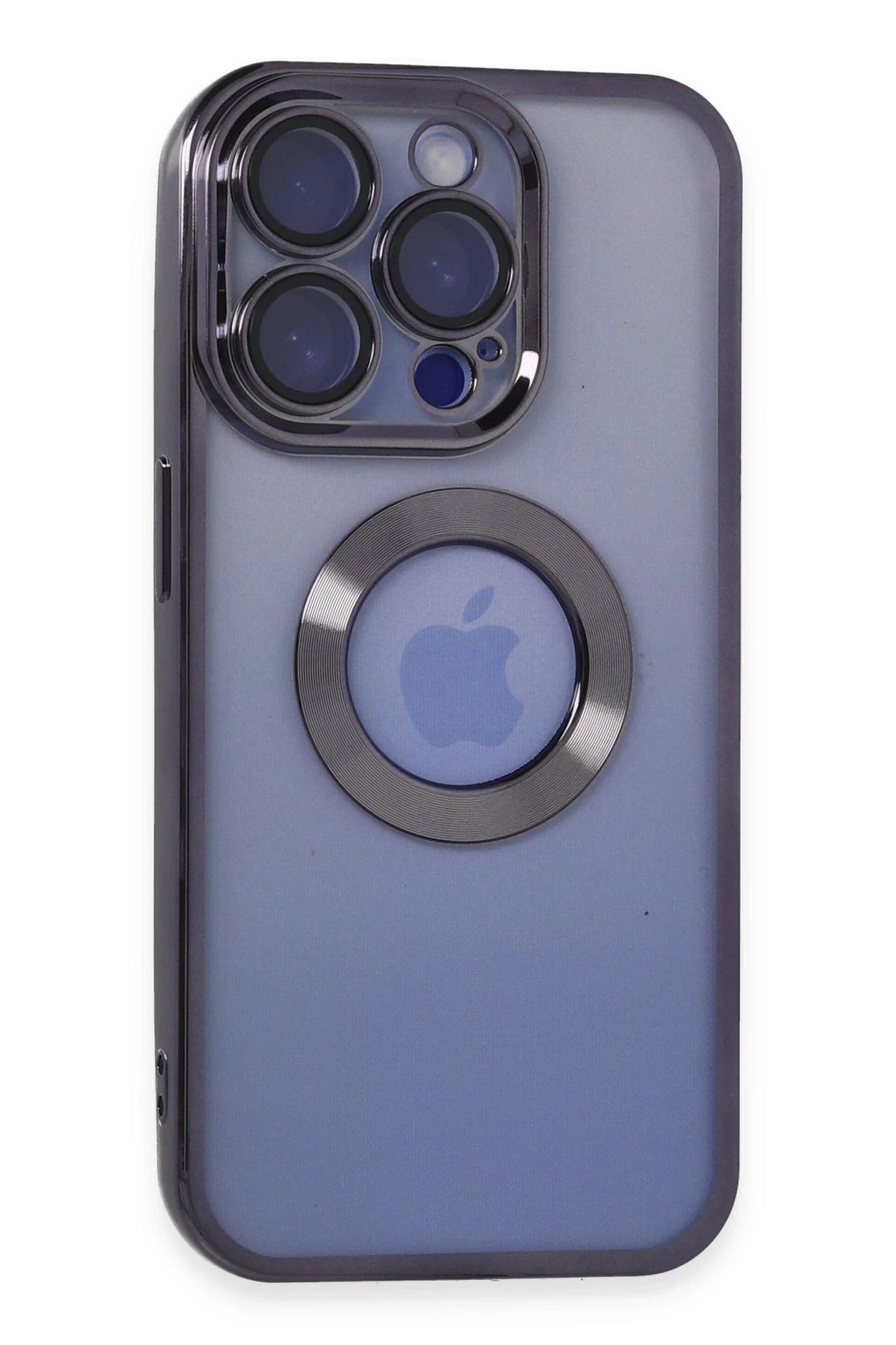 NewFace iPhone 15 Pro Max Kılıf Slot Silikon - Mor FERRG