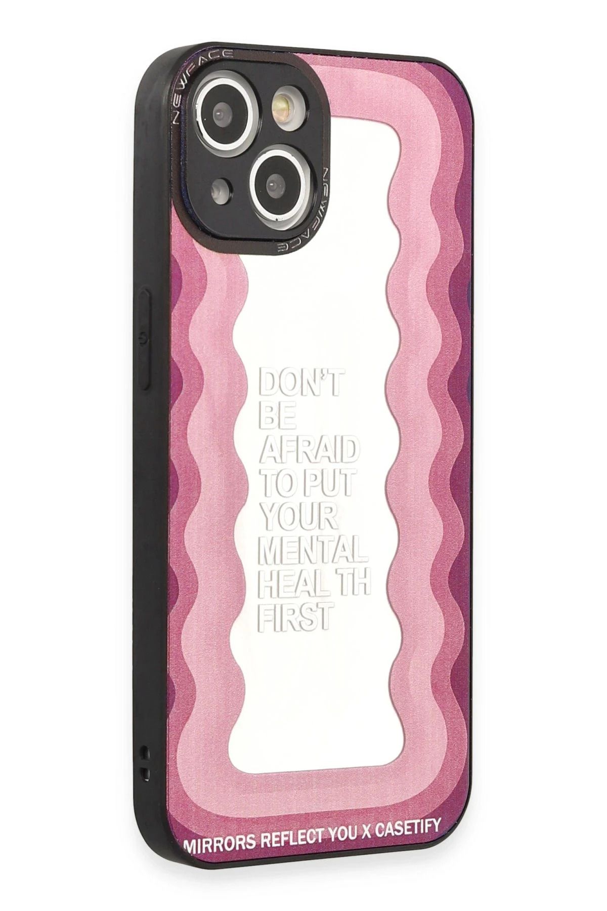 NewFace iPhone 14 Kılıf Mirror Desenli Kapak - Mirror - 11 HNZRN