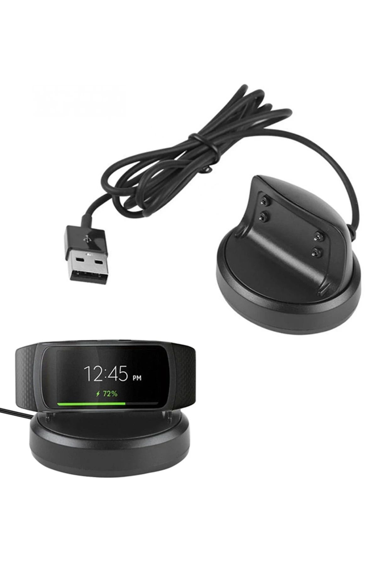 NewFace SC05 Şarj Adaptörü 100cm Gear Fit 2/Fit 2 Pro BSTMY