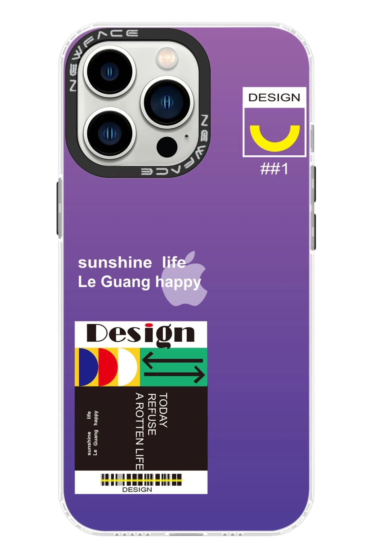 NewFace iPhone 13 Pro Max Kılıf Estoril Desenli Kapak - Estoril - 4 JOJUA