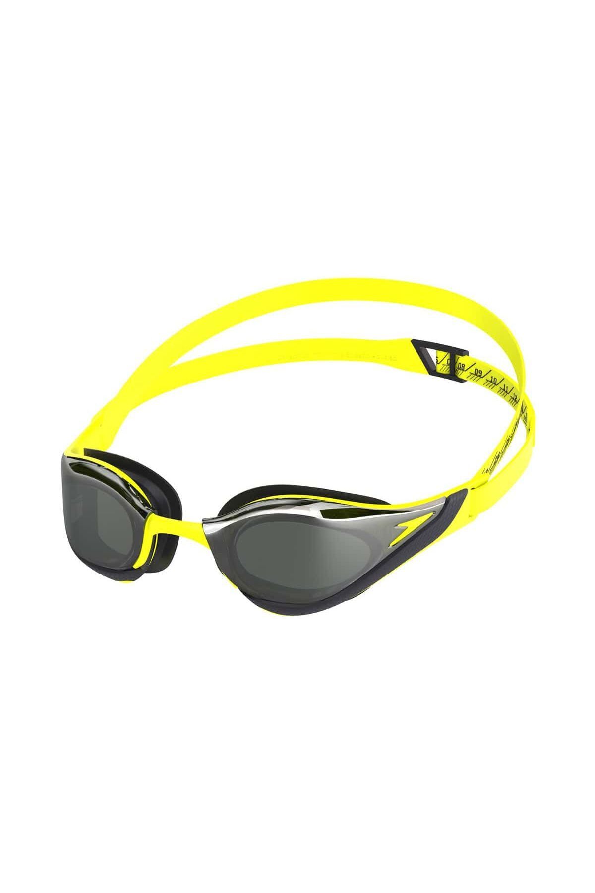 SPEEDO Fastskin Pure Focus Aynalı Yarış Gözlüğü (Sarı-Duman)