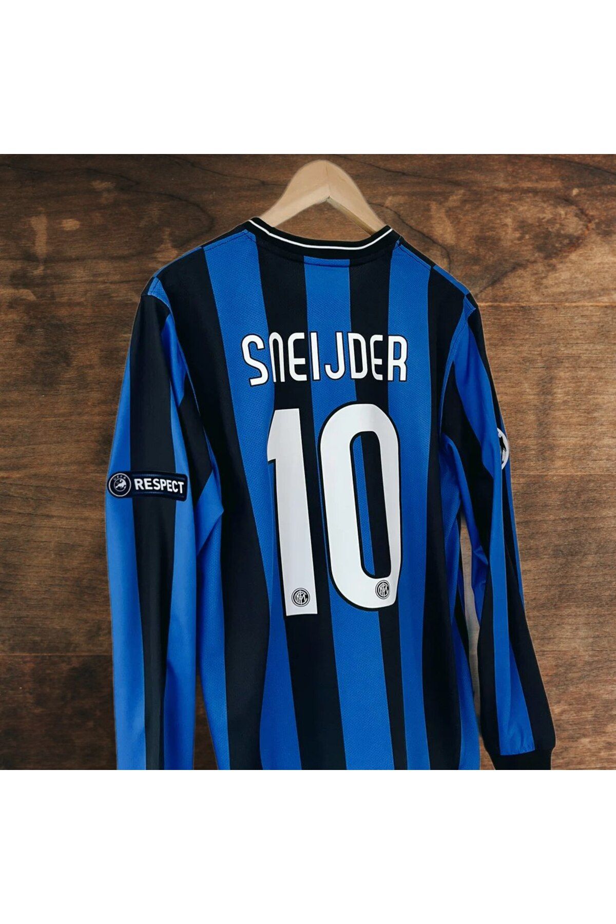 Atlas Global İNTER SNEIJDER UZUN KOL YETİŞKİN FORMASI MAVİ SİYAH