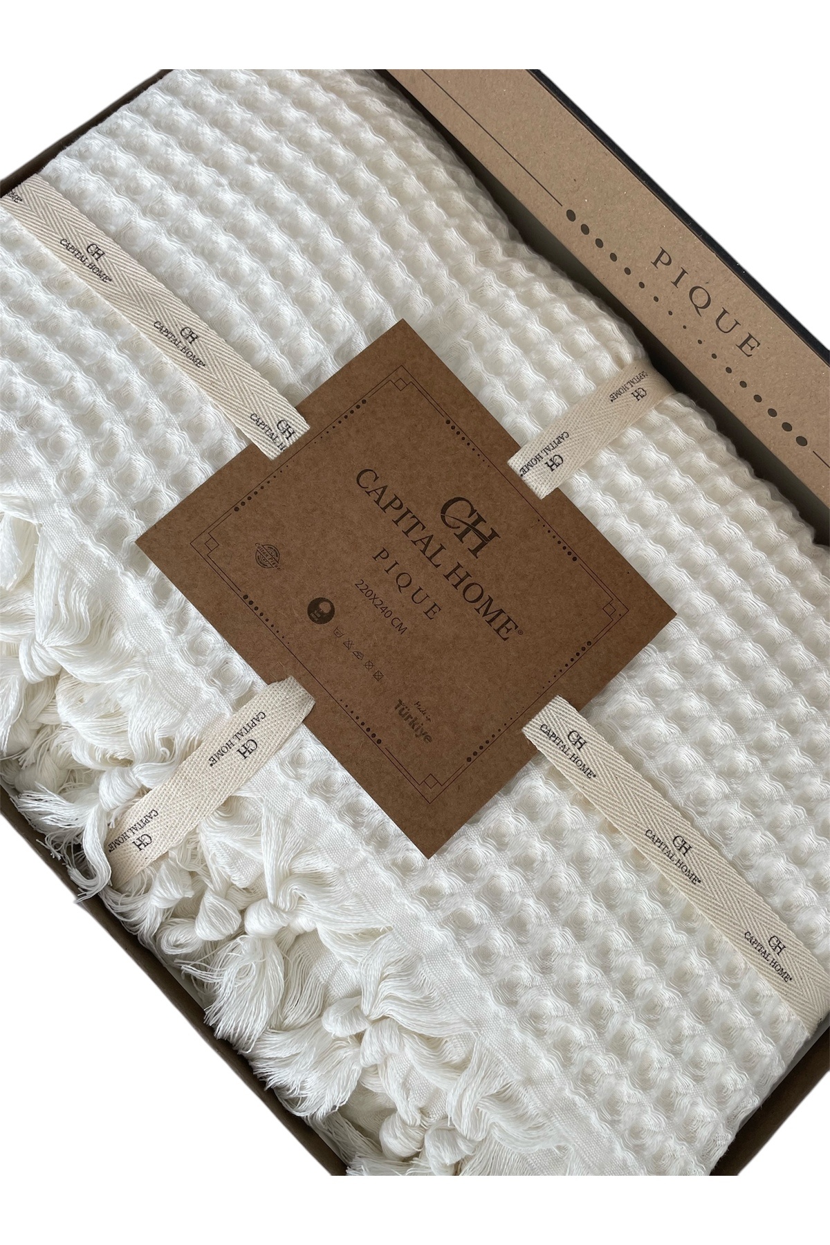 Capital Home-Double Pique 100% Cotton 3