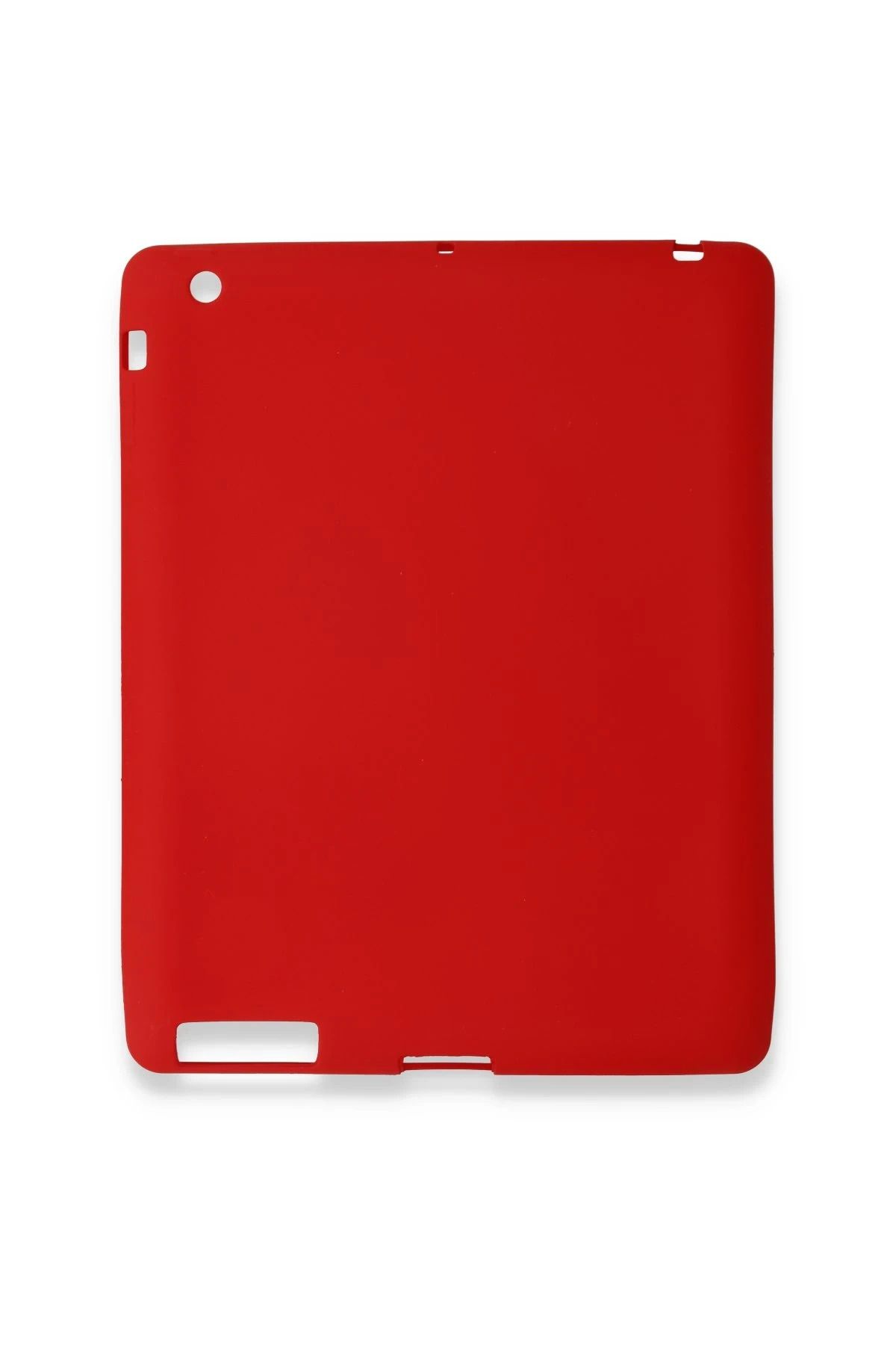 NewFace iPad 4 9.7 Kılıf Evo Tablet Silikon - Kırmızı JOJUA