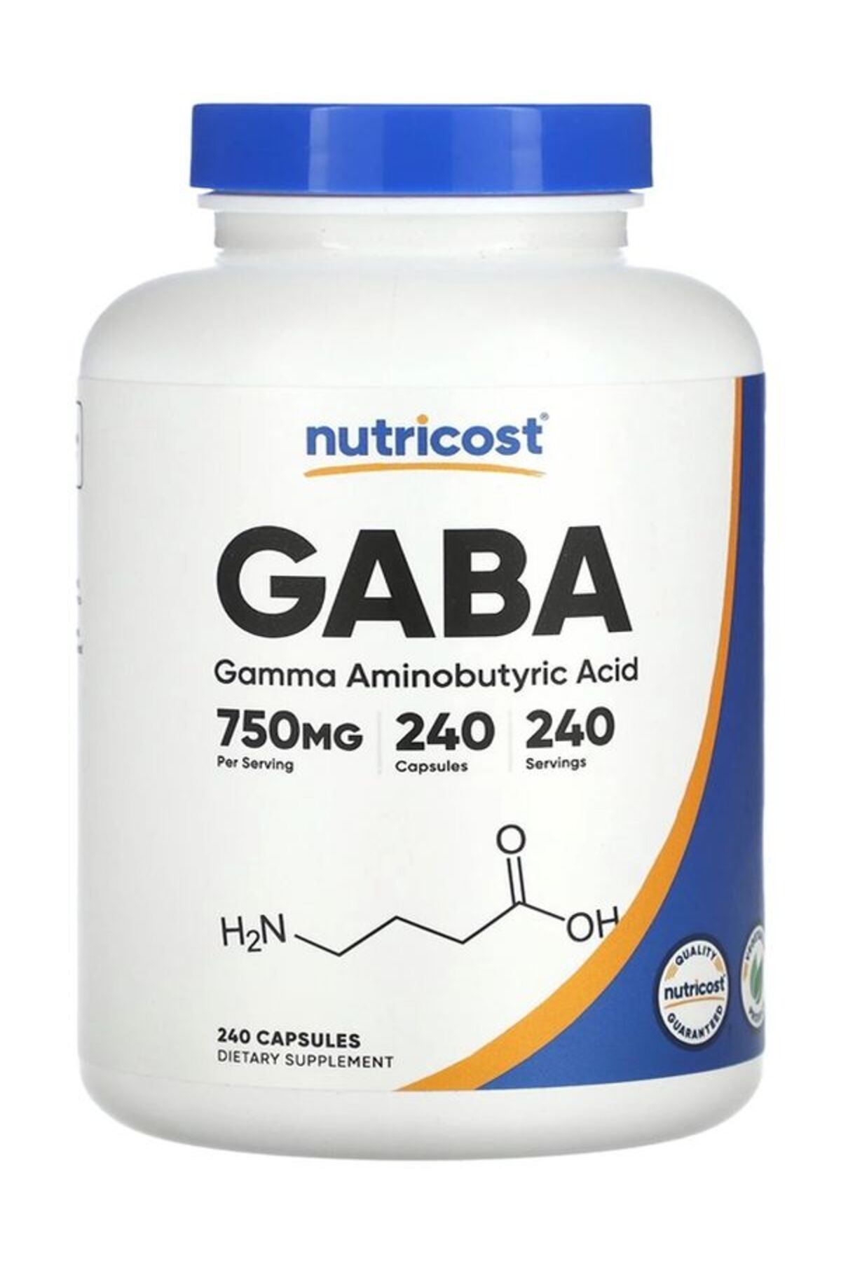 Nutricost GABA 750 MG 240 CAPSUL