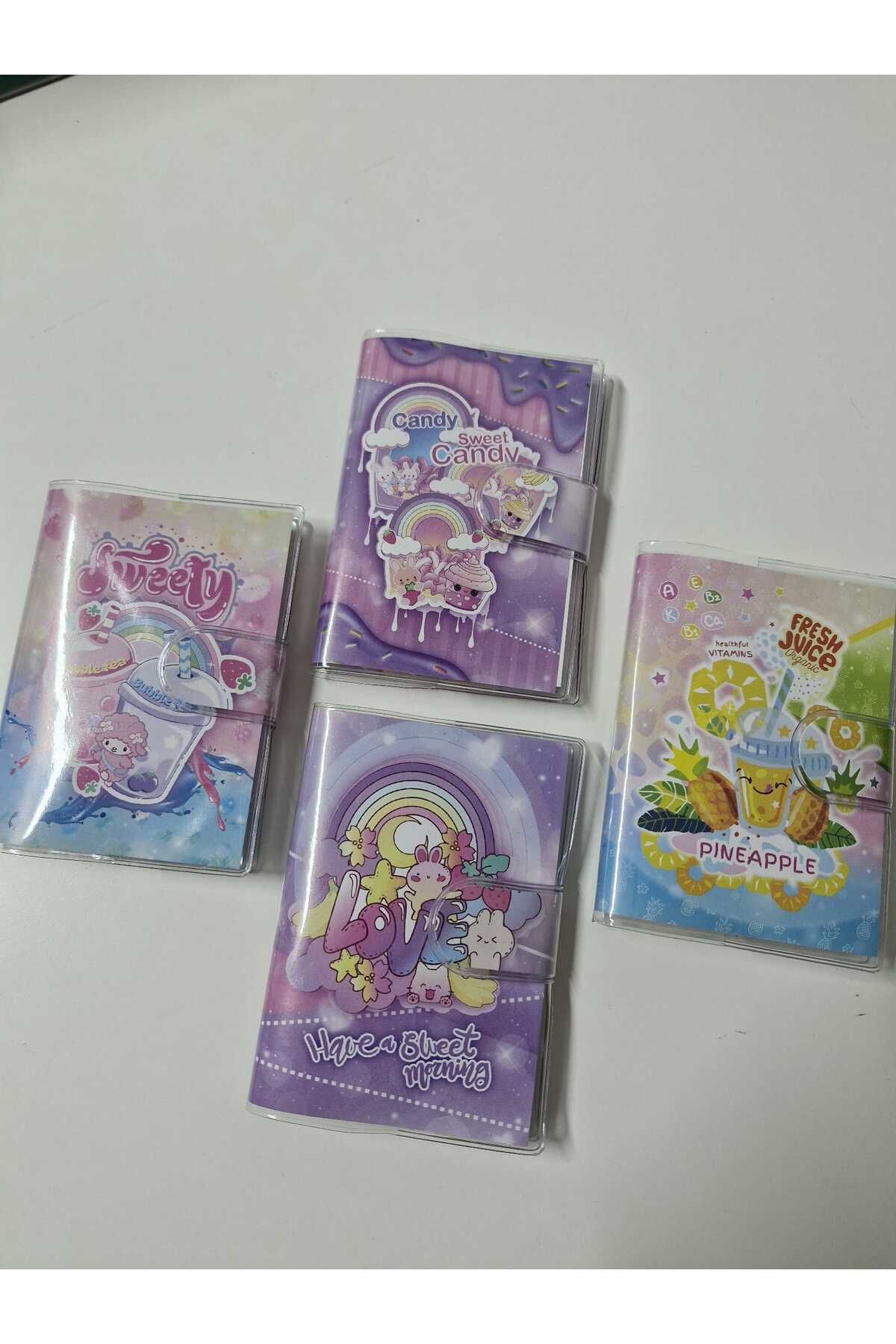 Mikro Sweety Mini Bloknot Seti 4 ADET