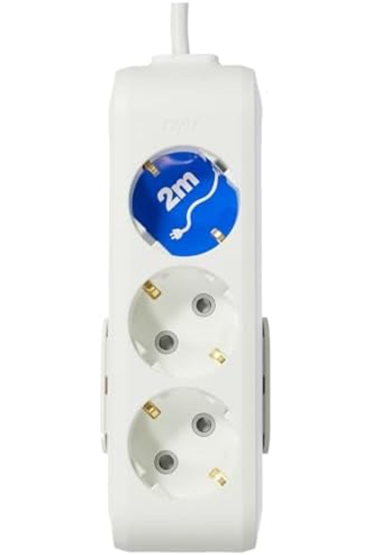 STOREMAX-Svticaret Multi-Let Triple Socket Grounded Wired Child Proof 2 Mt Mhm 1053513 3