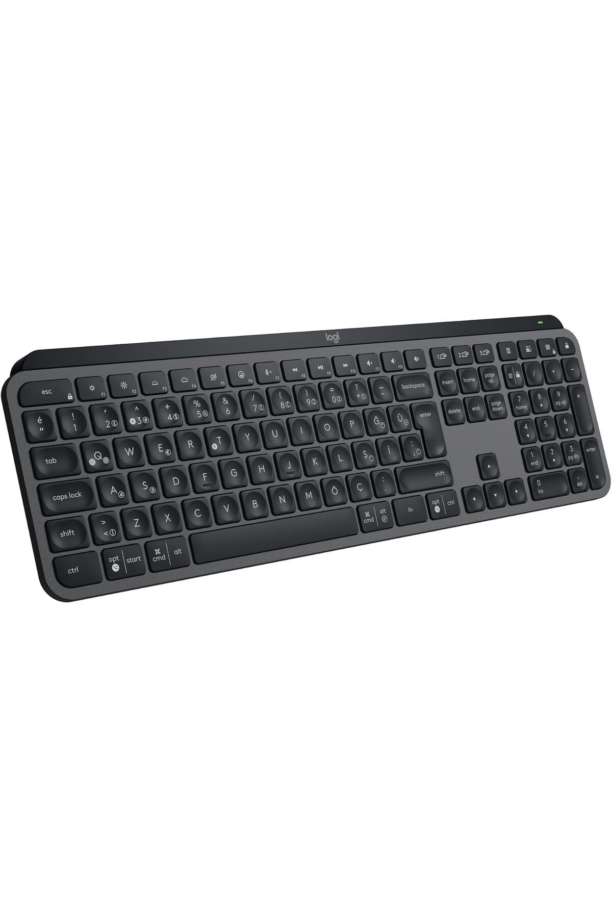 STOREMAX htpshopmx MX Keys S Kablosuz Klavye, Düşük Profil, Akıcı Hassas Sessiz Yazma, Programlanabilir