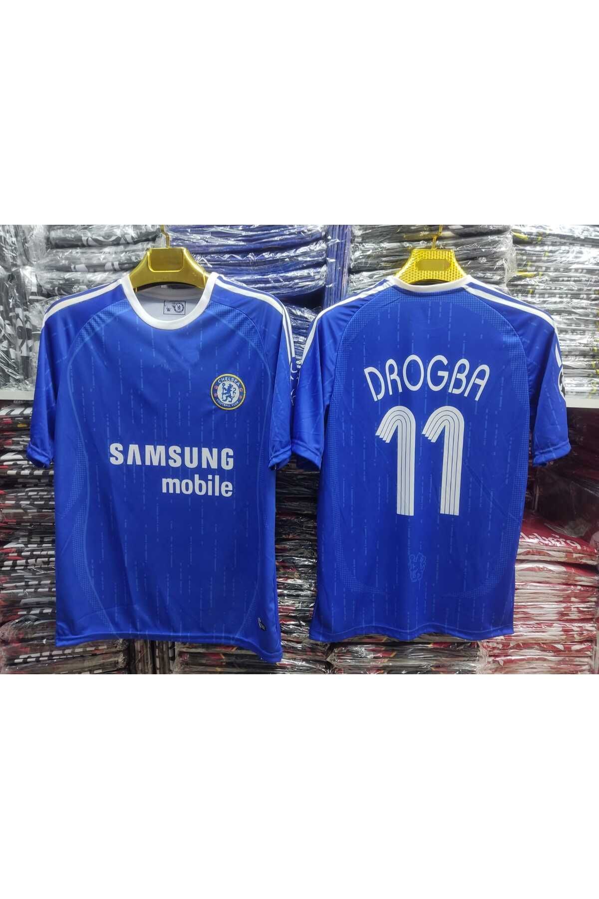 DAYIBALI DÜKKAN DAYIBALI CHE Drogba Lacivert Kısa Kol Retro Forması