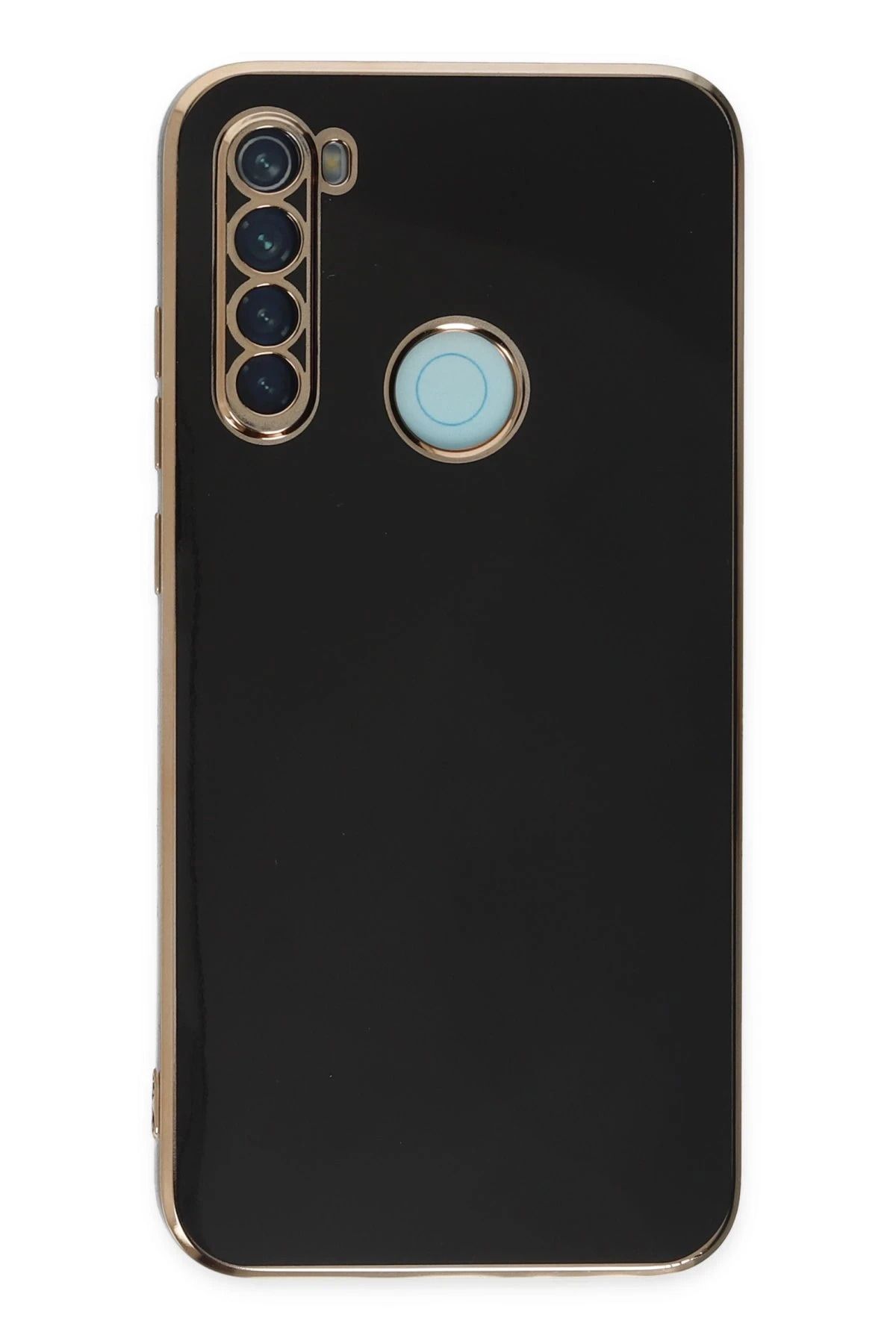 NewFace Xiaomi Redmi Note 8 Kılıf Volet Silikon - Siyah JOJUA
