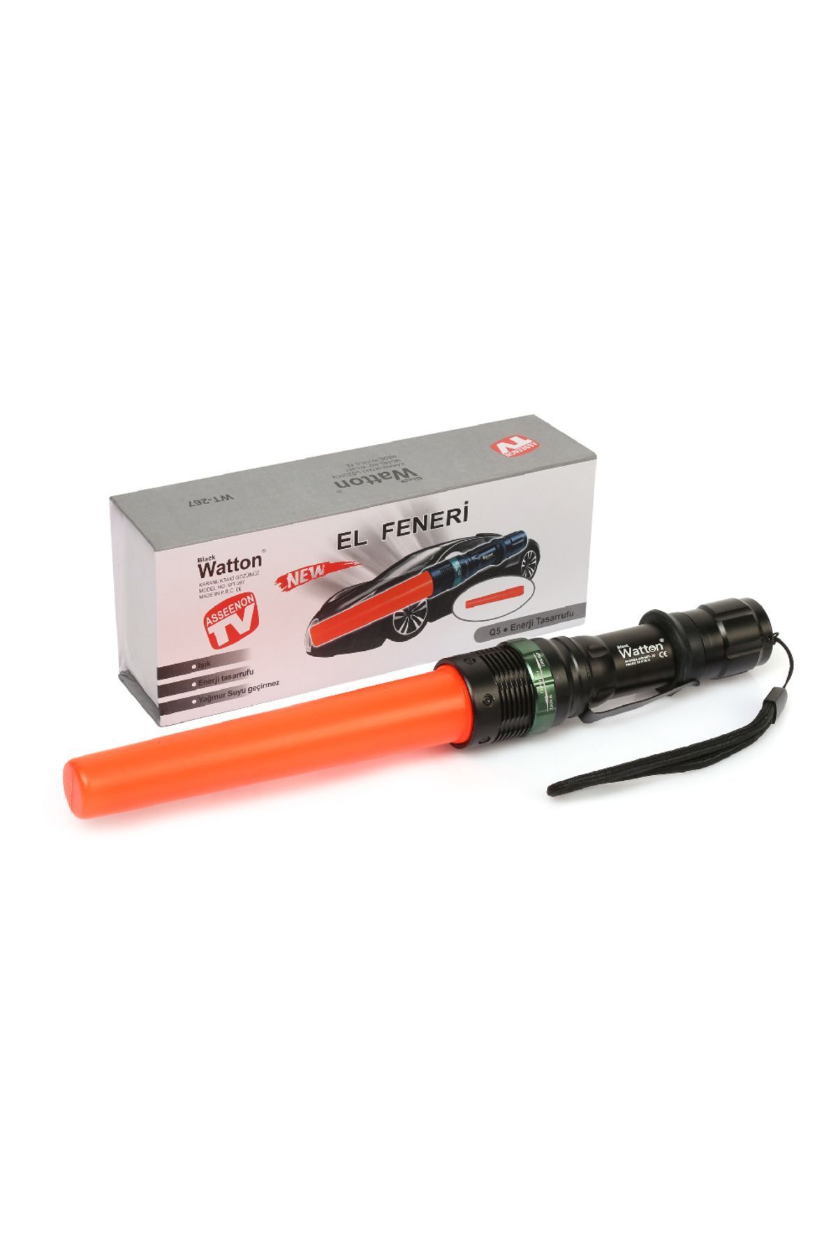 costurera Q5 LED Güçlü Pilli EL Feneri Wt-267