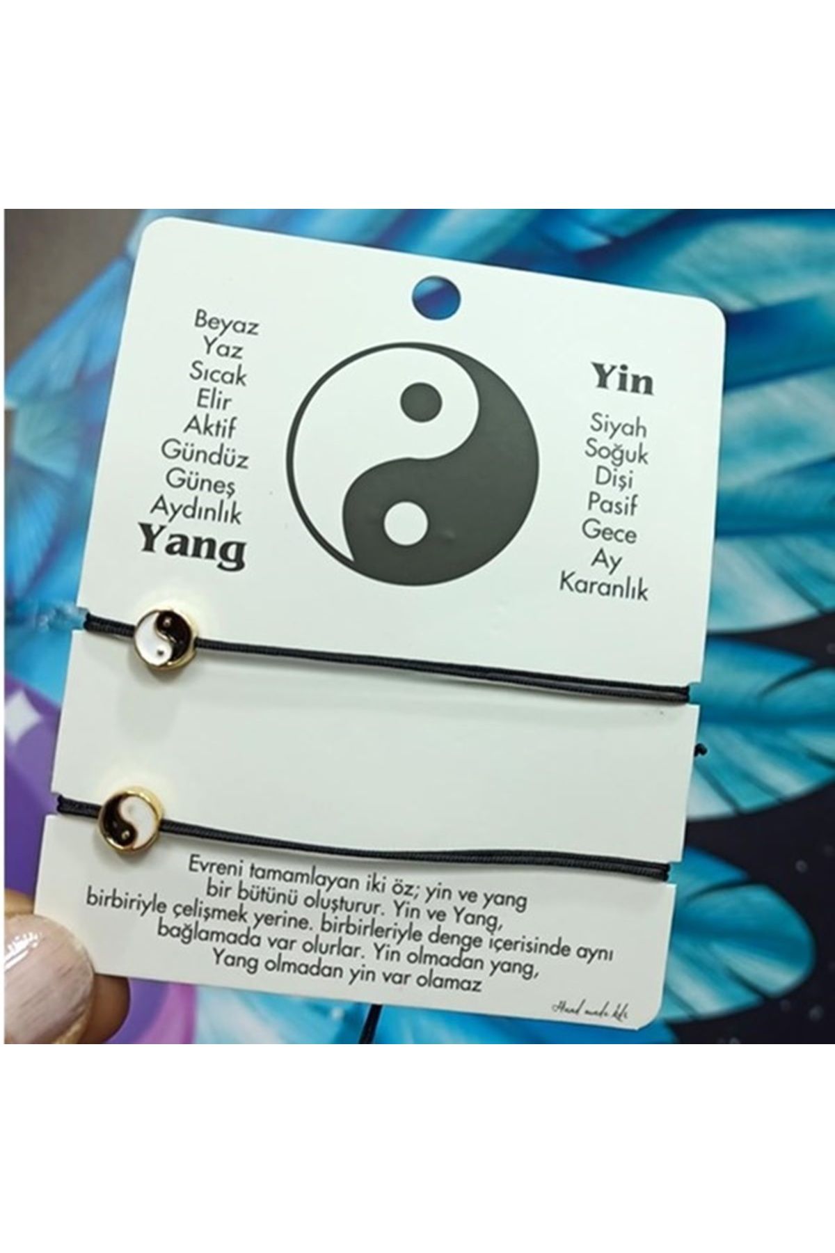 galaxyboutique Ying Yang Çİft Bileklik