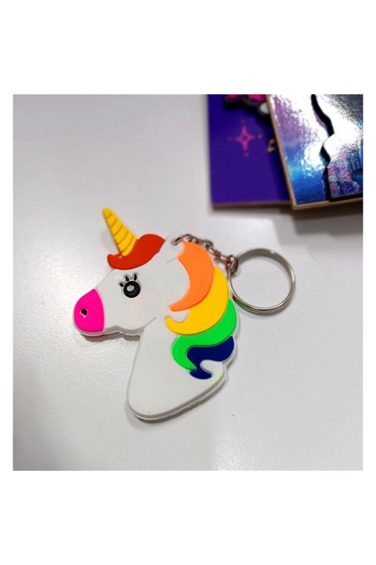 galaxyboutique Unicorn Plastik Anahtarlık
