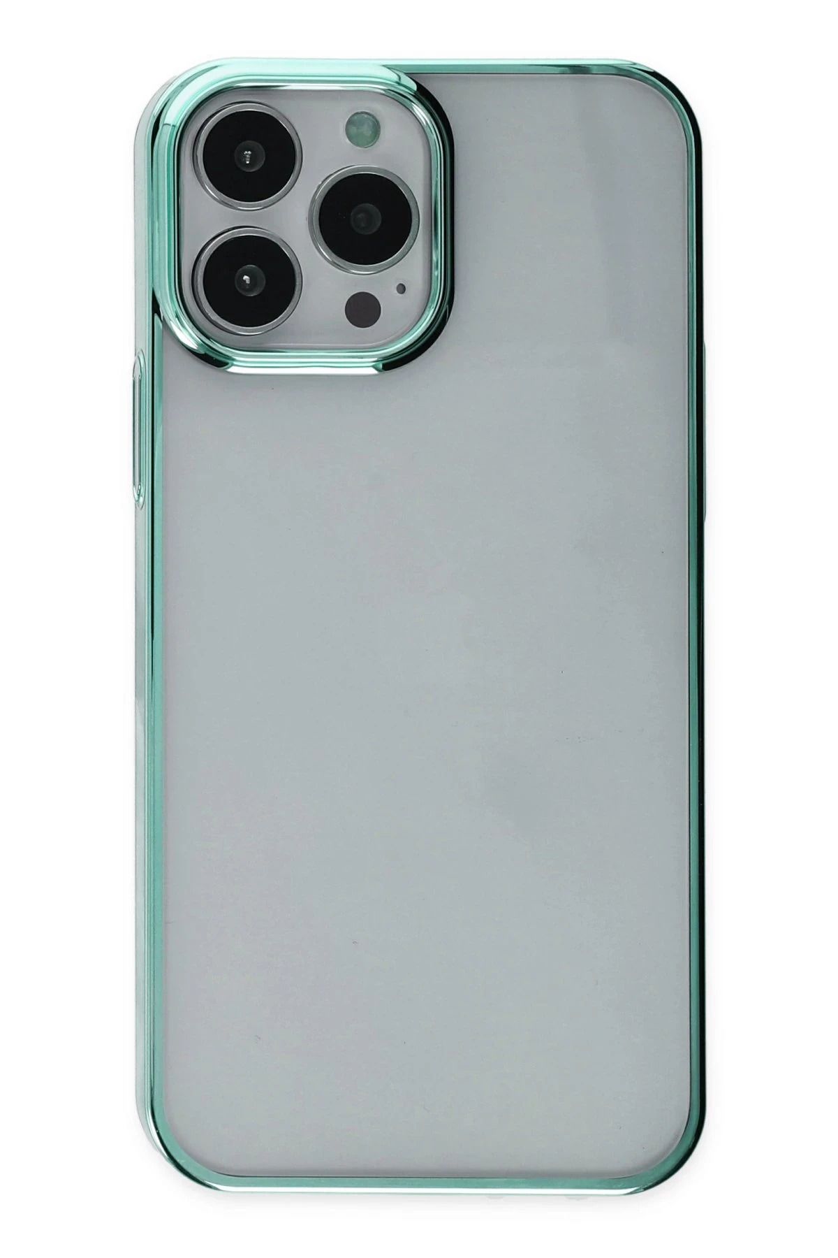 NewFace iPhone 14 Pro Kılıf Element Silikon - Yeşil JOJUA