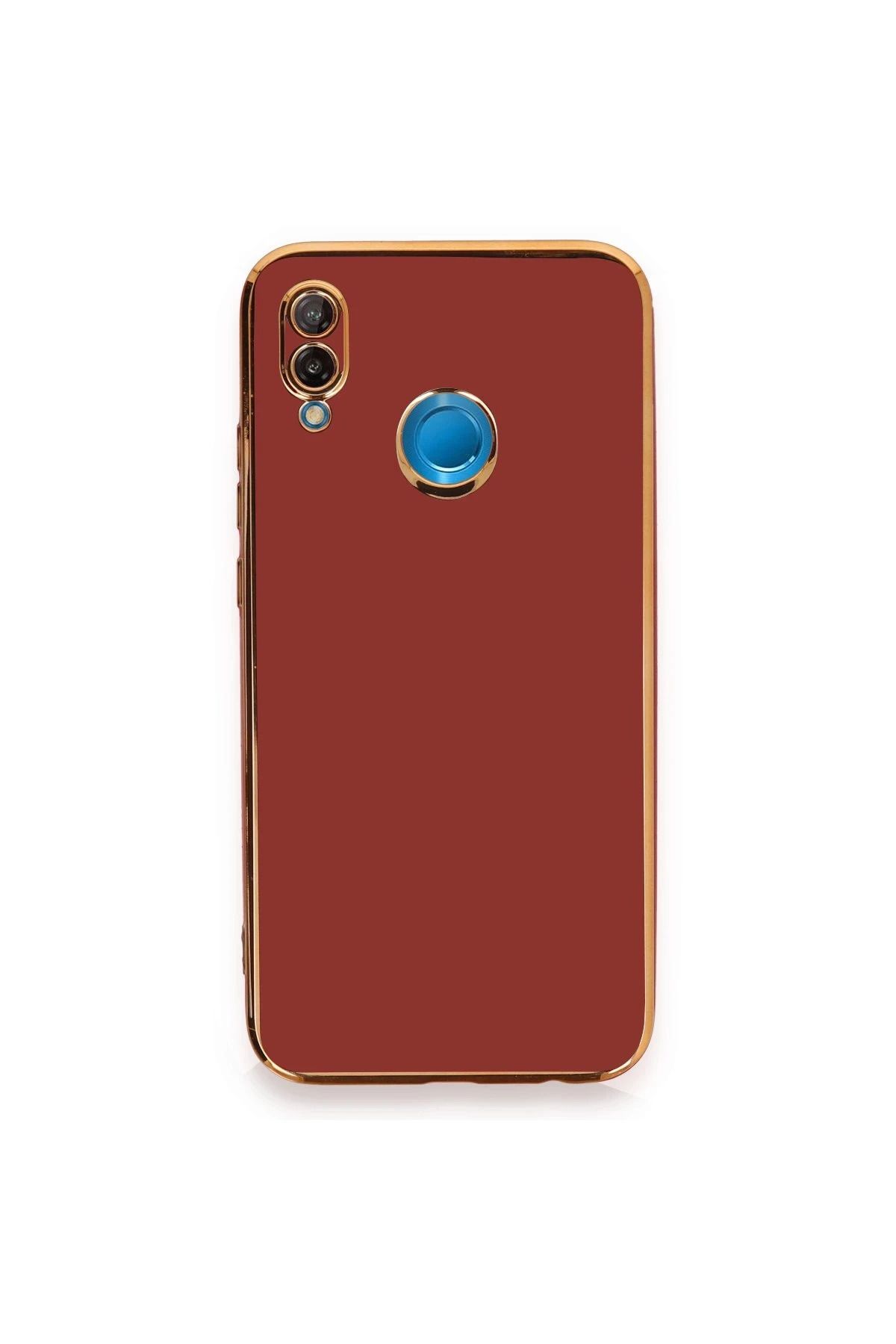 NewFace Huawei P20 Lite Kılıf Volet Silikon - Kırmızı JOJUA