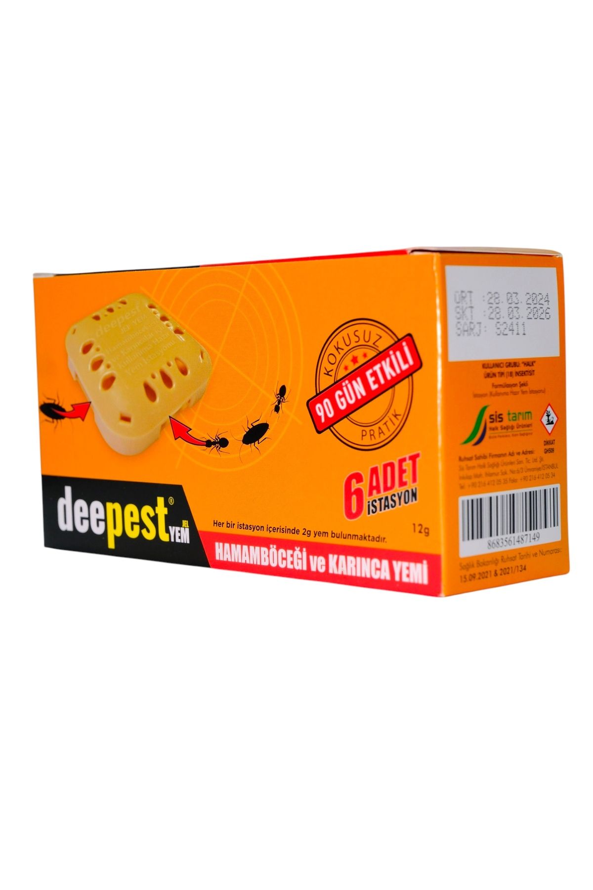 Deepest Hamam Böceği ve Karınca İstasyonu 6’lı Paket